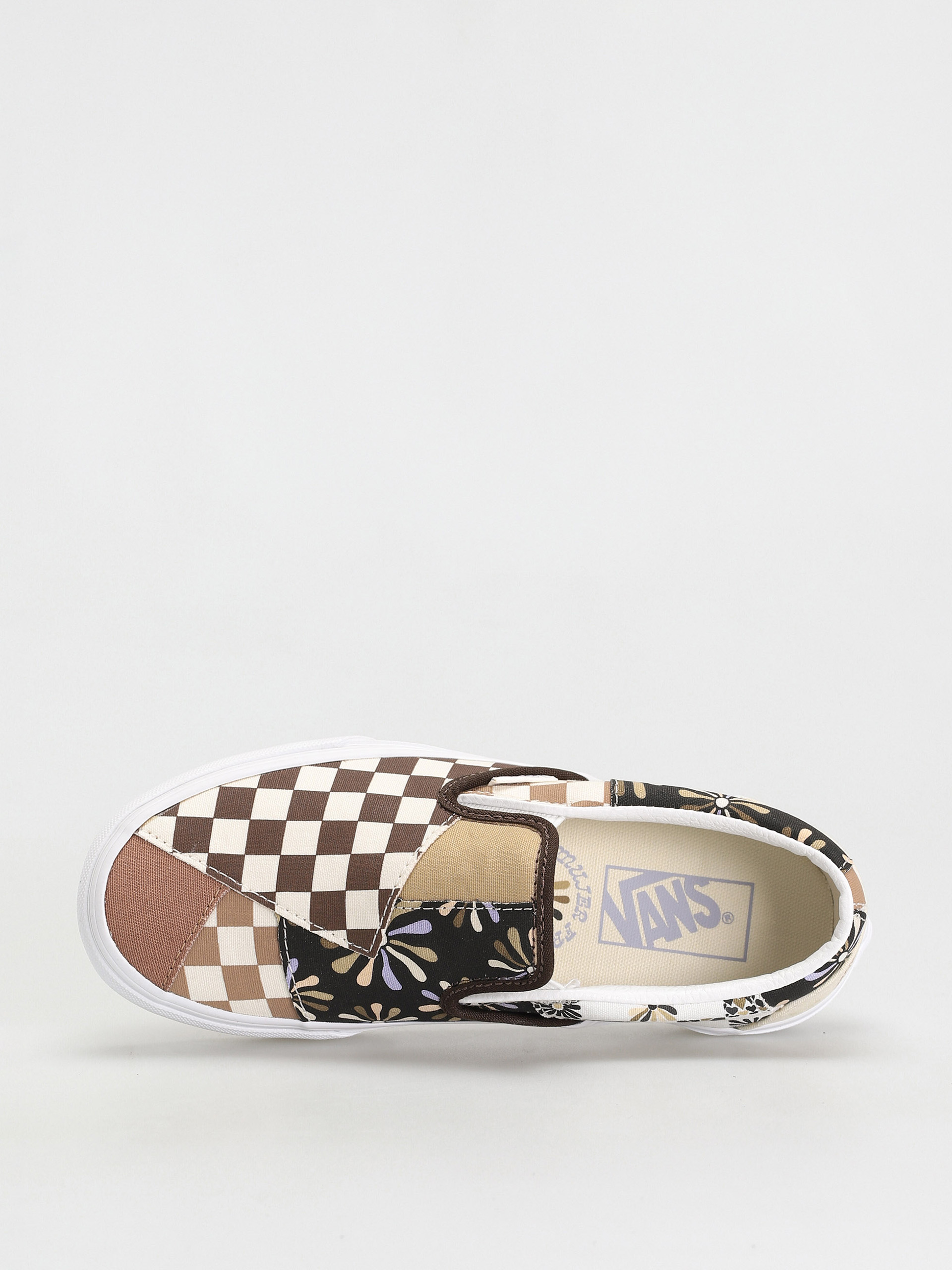 Vans Classic Slip On Cipők (patchwork/divine/multi/true white)