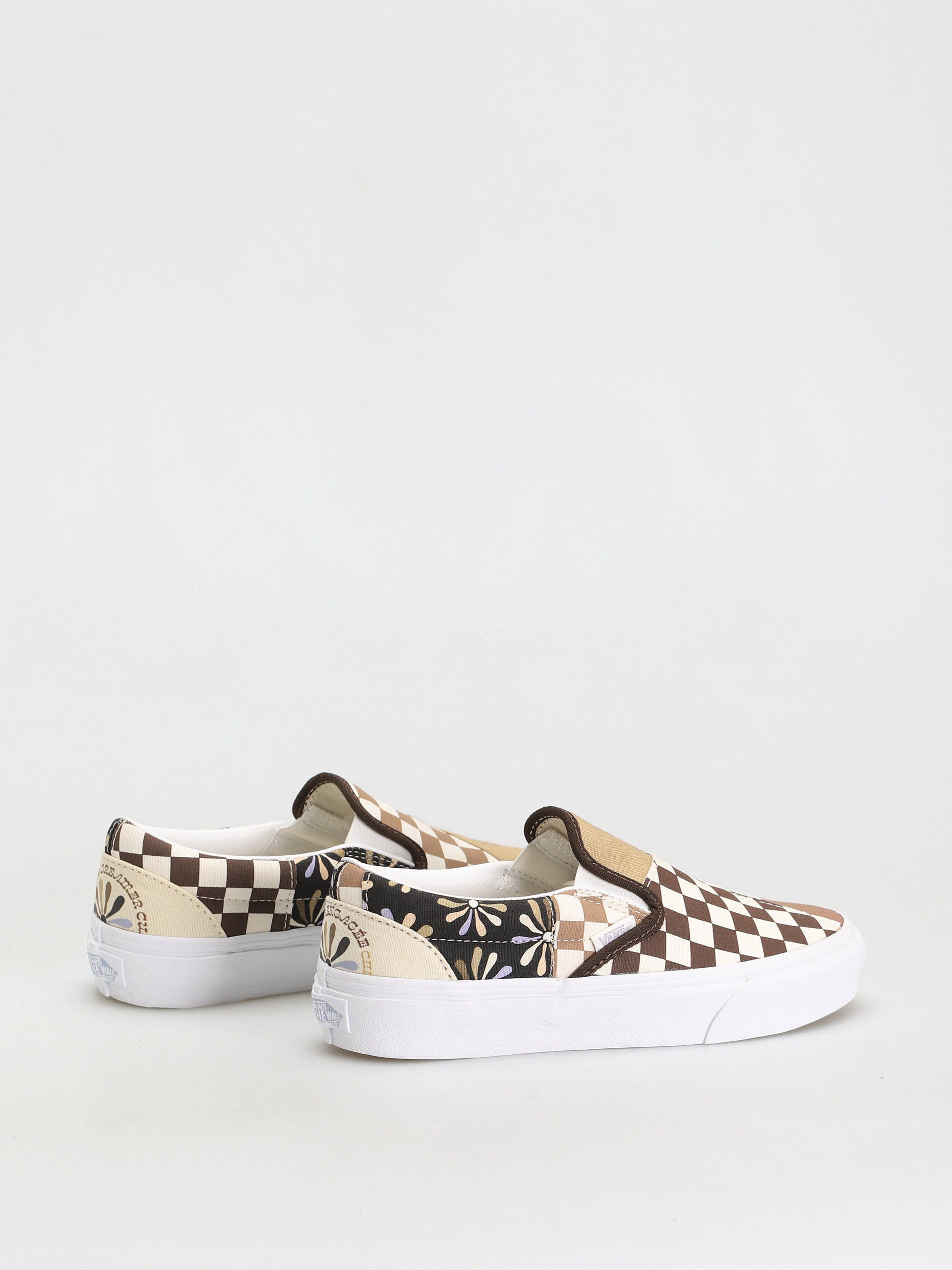 Vans Classic Slip On Cipők (patchwork/divine/multi/true white)