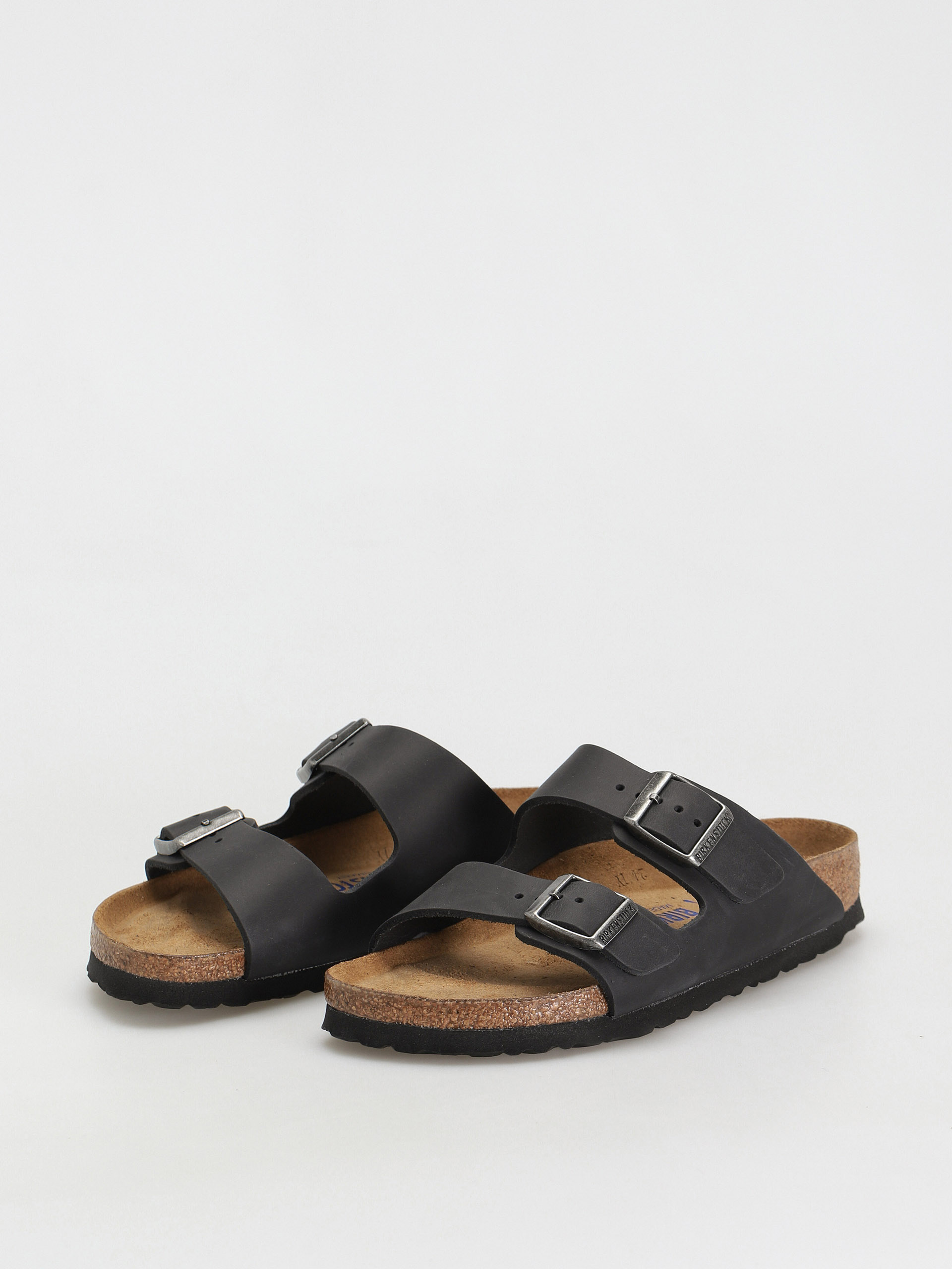 Birkenstock Arizona Sfb Narrow Flip-flop papucsok Wmn (black waxy leather)