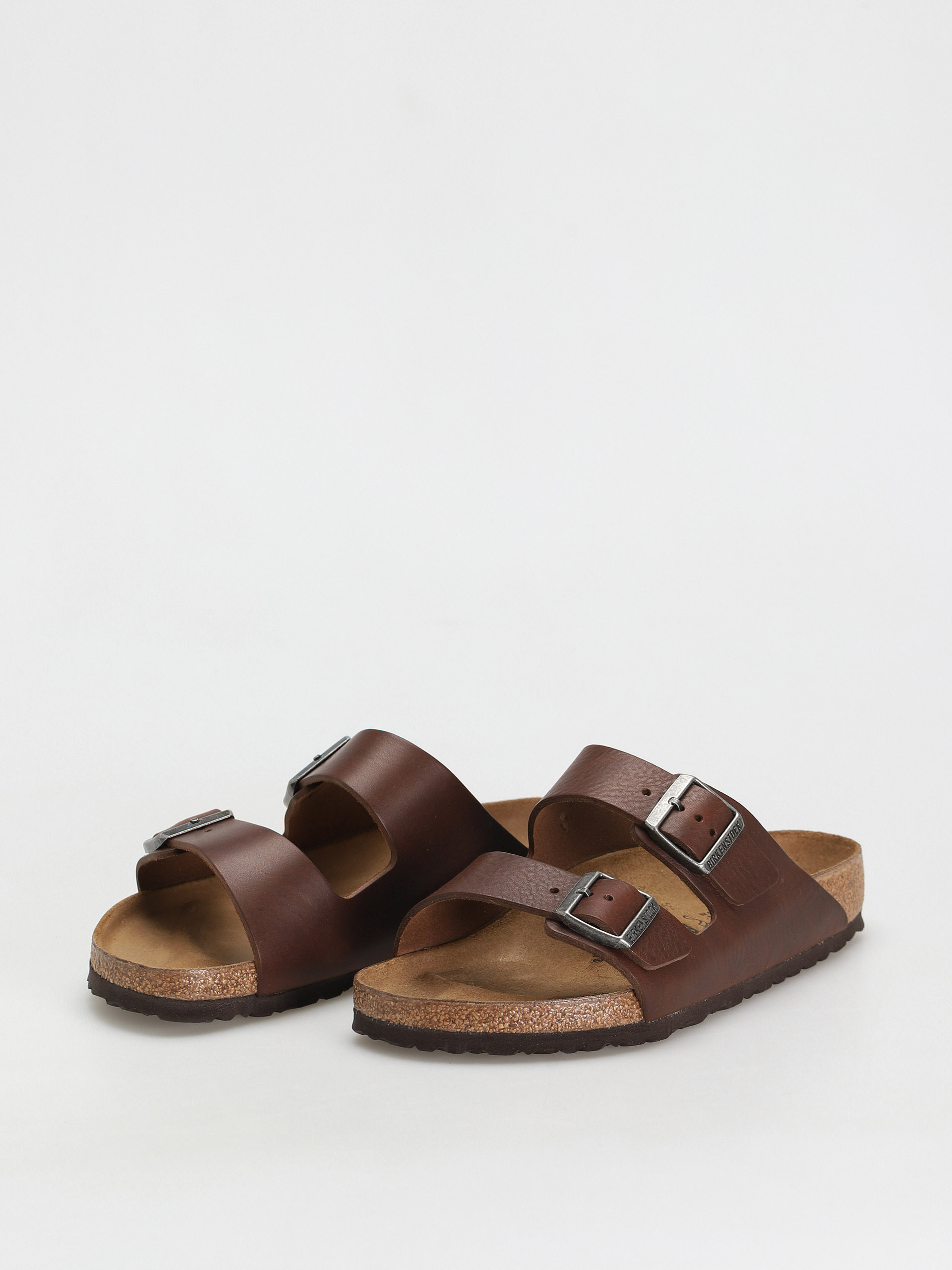 Birkenstock Arizona Regular Flip-flop papucsok (vintage wood roast natural leather)