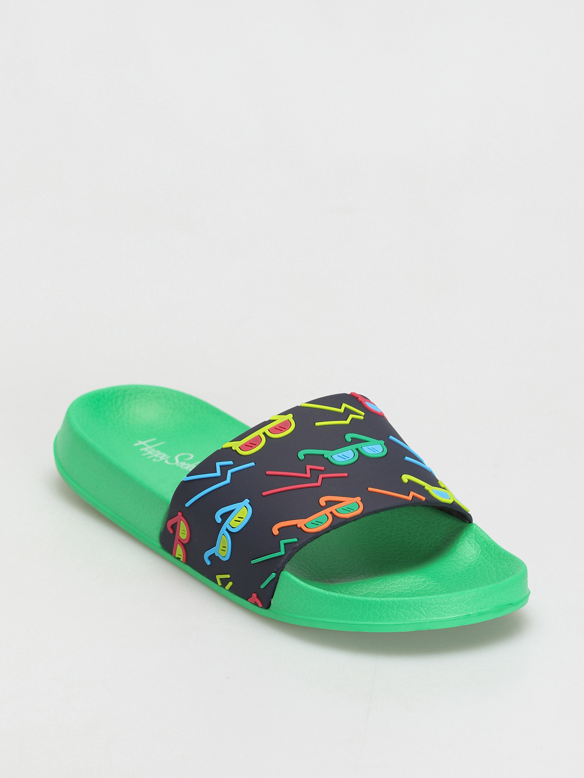 Happy Socks Sunny Days Flip-flop papucsok (green/black)