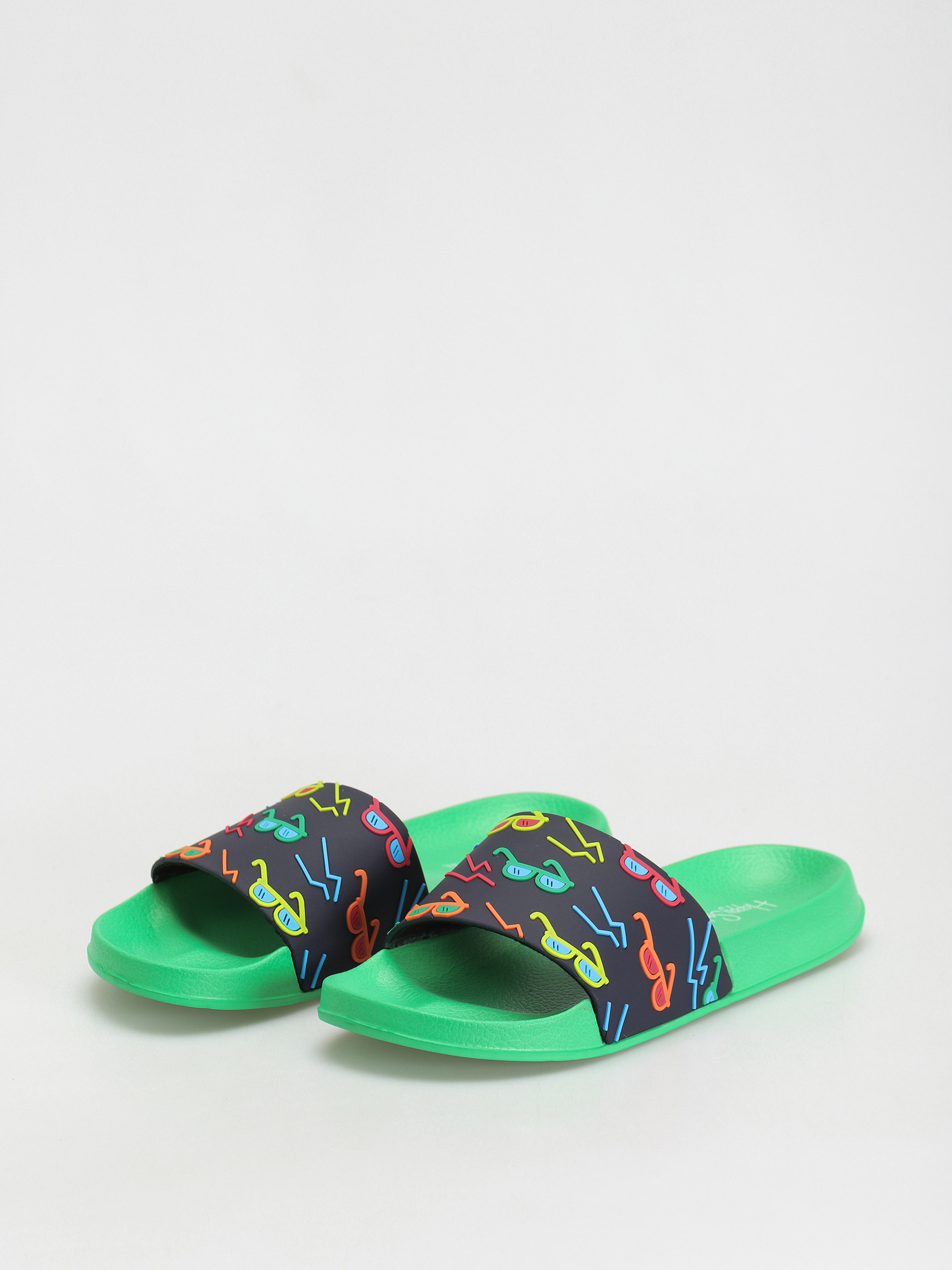 Happy Socks Sunny Days Flip-flop papucsok (green/black)