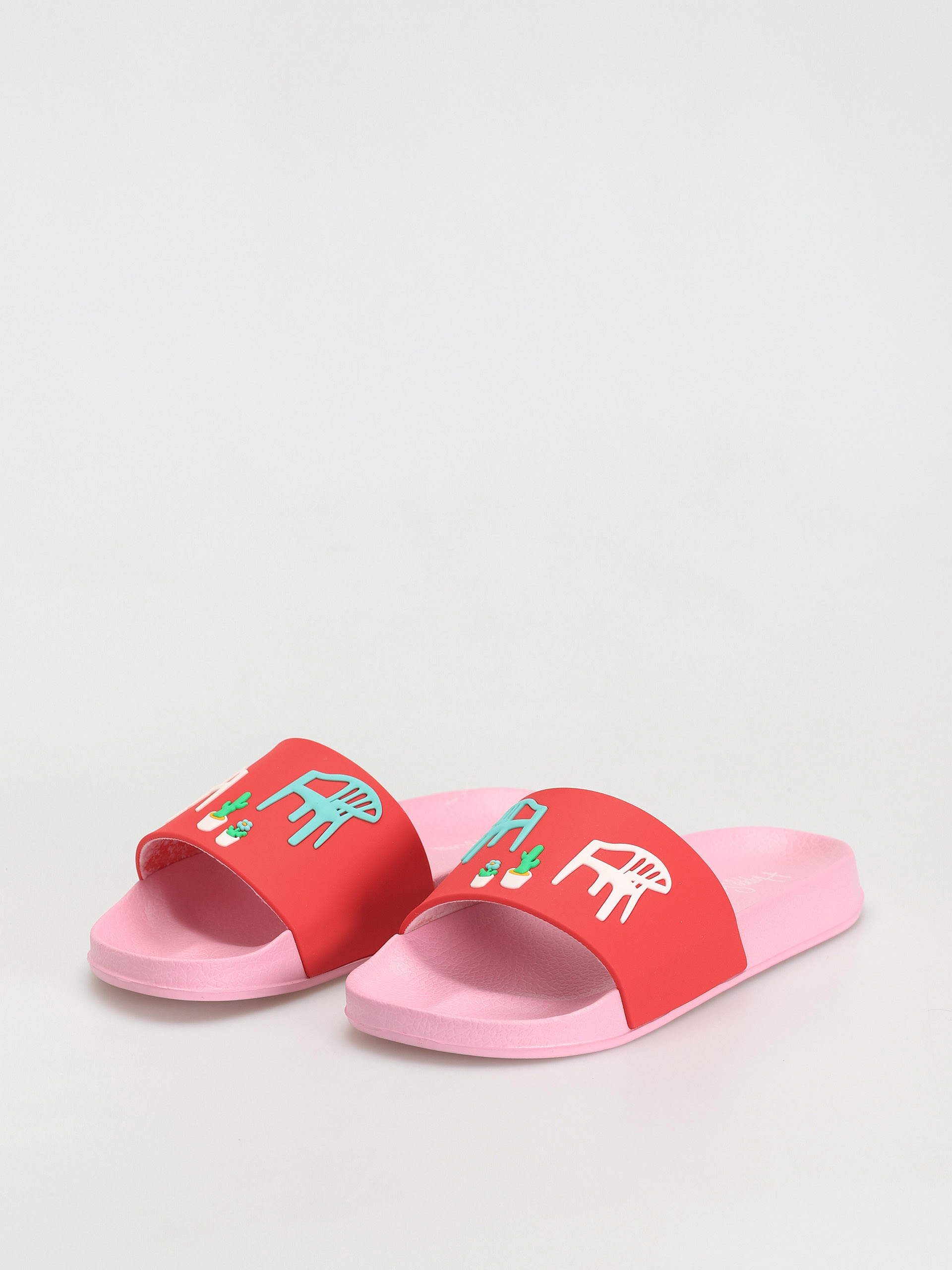 Happy Socks Balcony Flip-flop papucsok (pink/red)