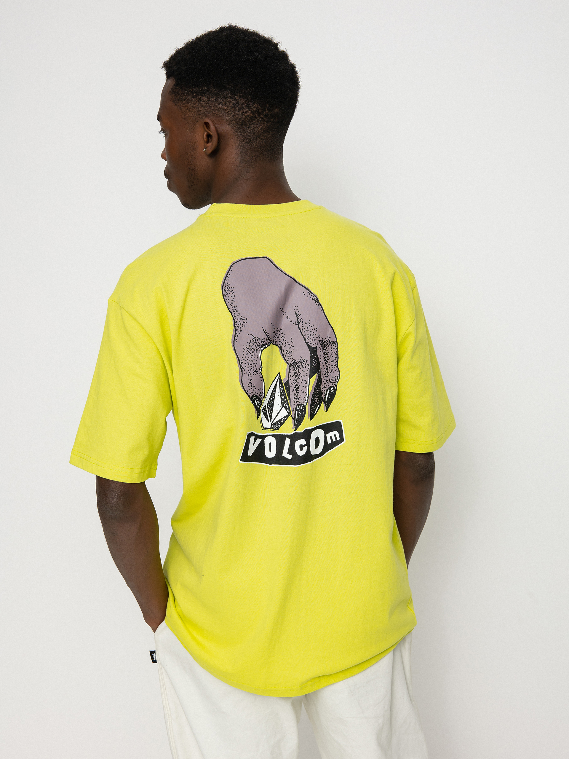 Volcom Stone Grab póló (limeade)
