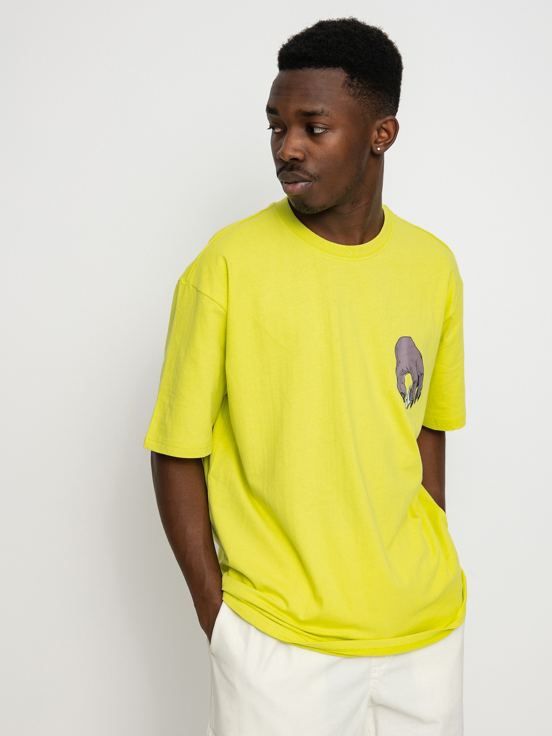 Volcom Stone Grab póló (limeade)