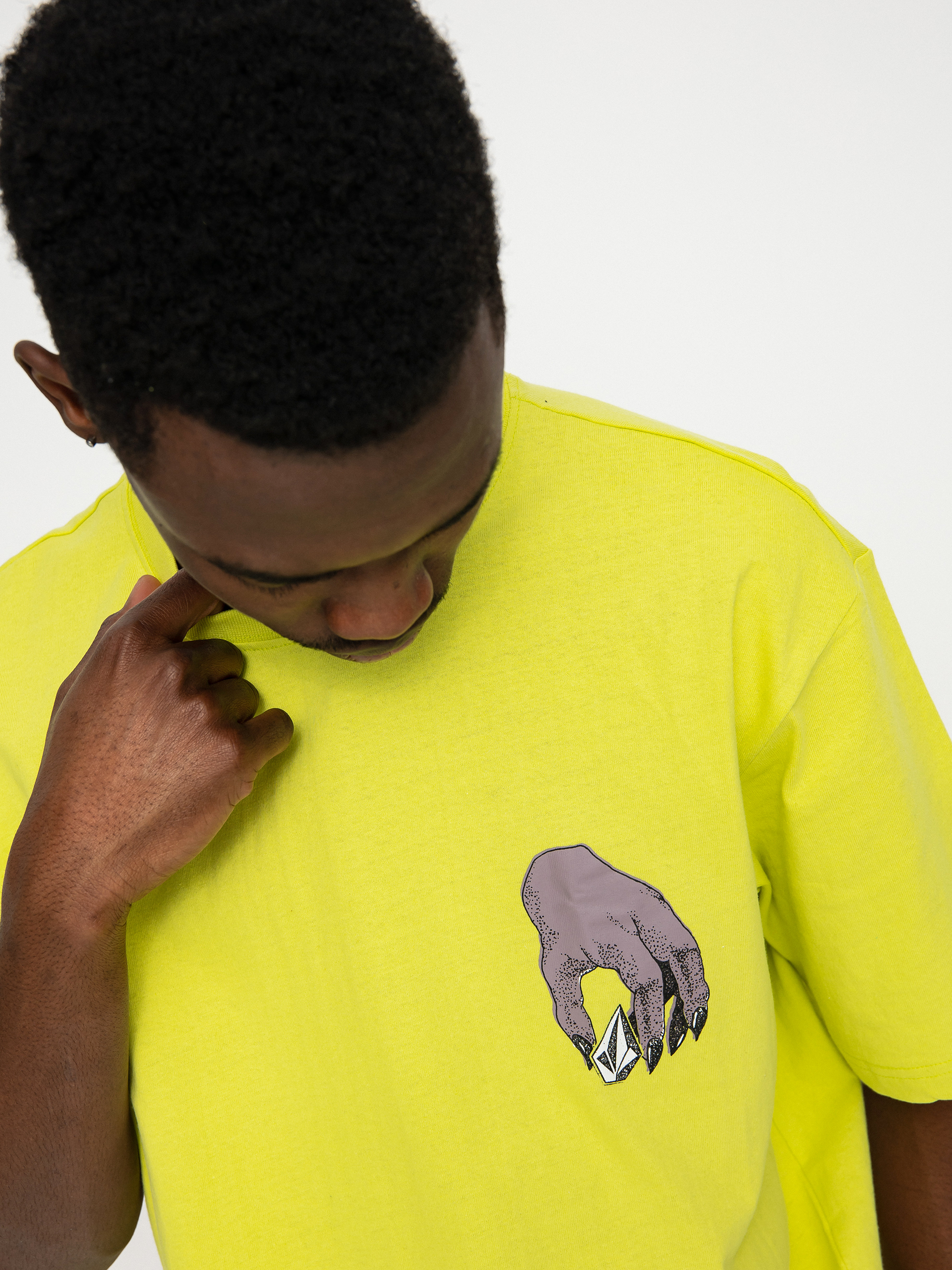 Volcom Stone Grab póló (limeade)