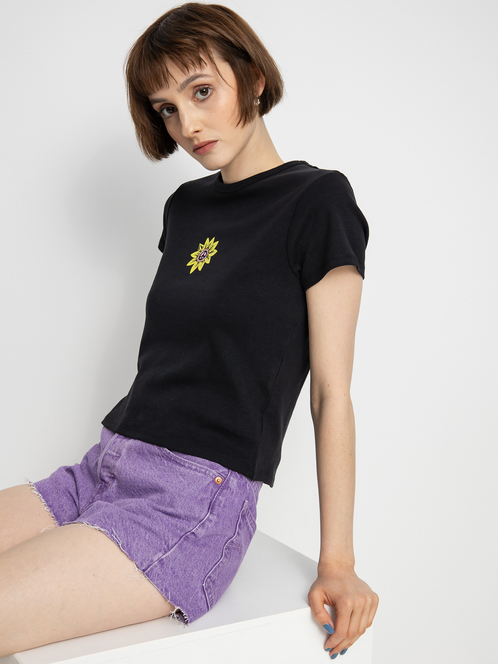 Volcom Have A Clue Póló Wmn (black)