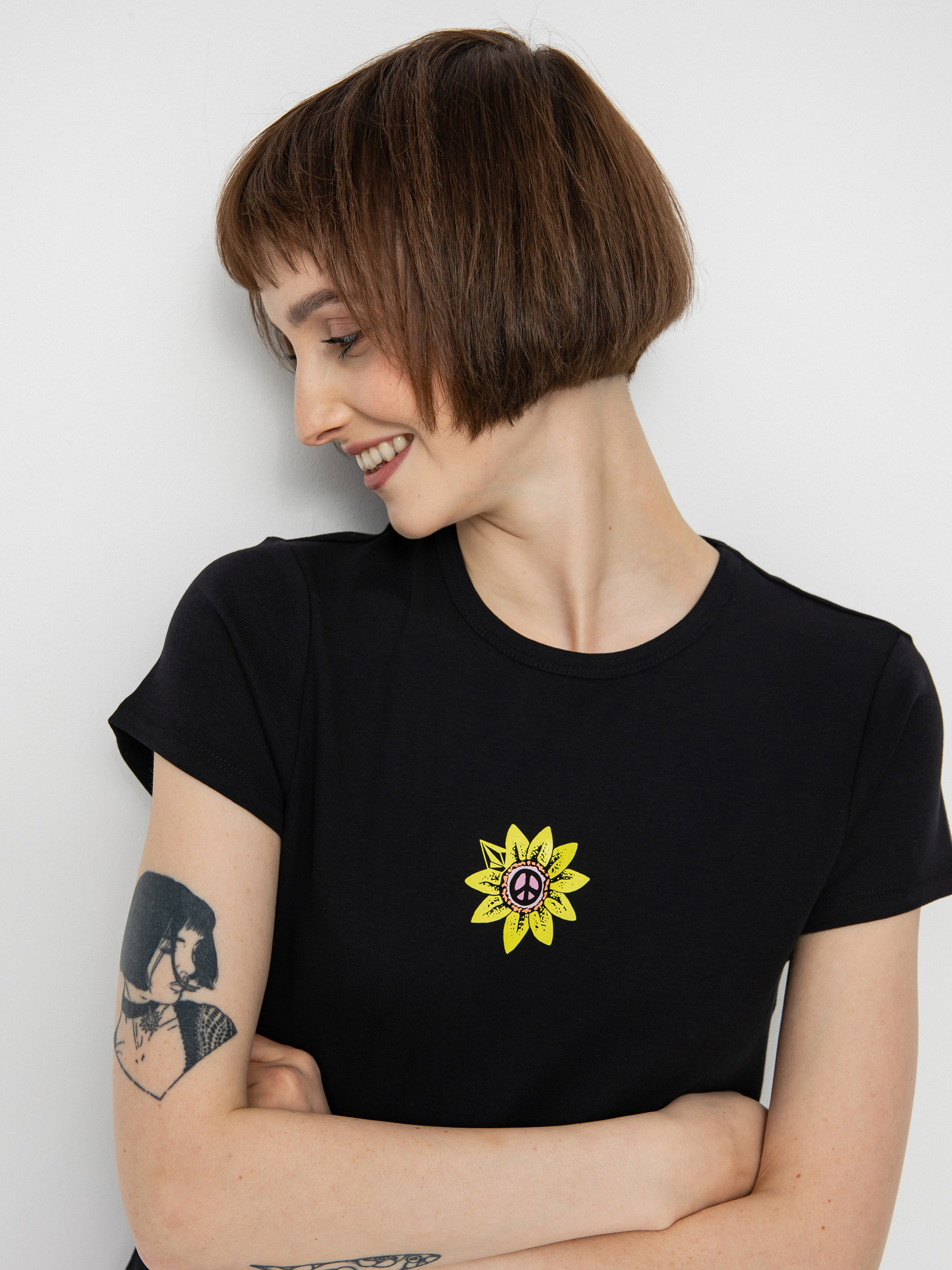 Volcom Have A Clue Póló Wmn (black)