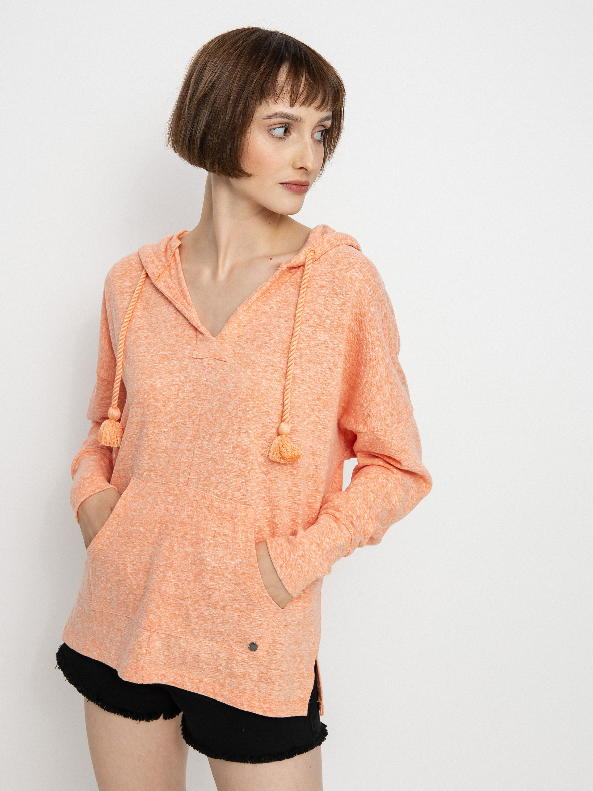 Roxy Paddle Out Pulóver Wmn (fusion coral)