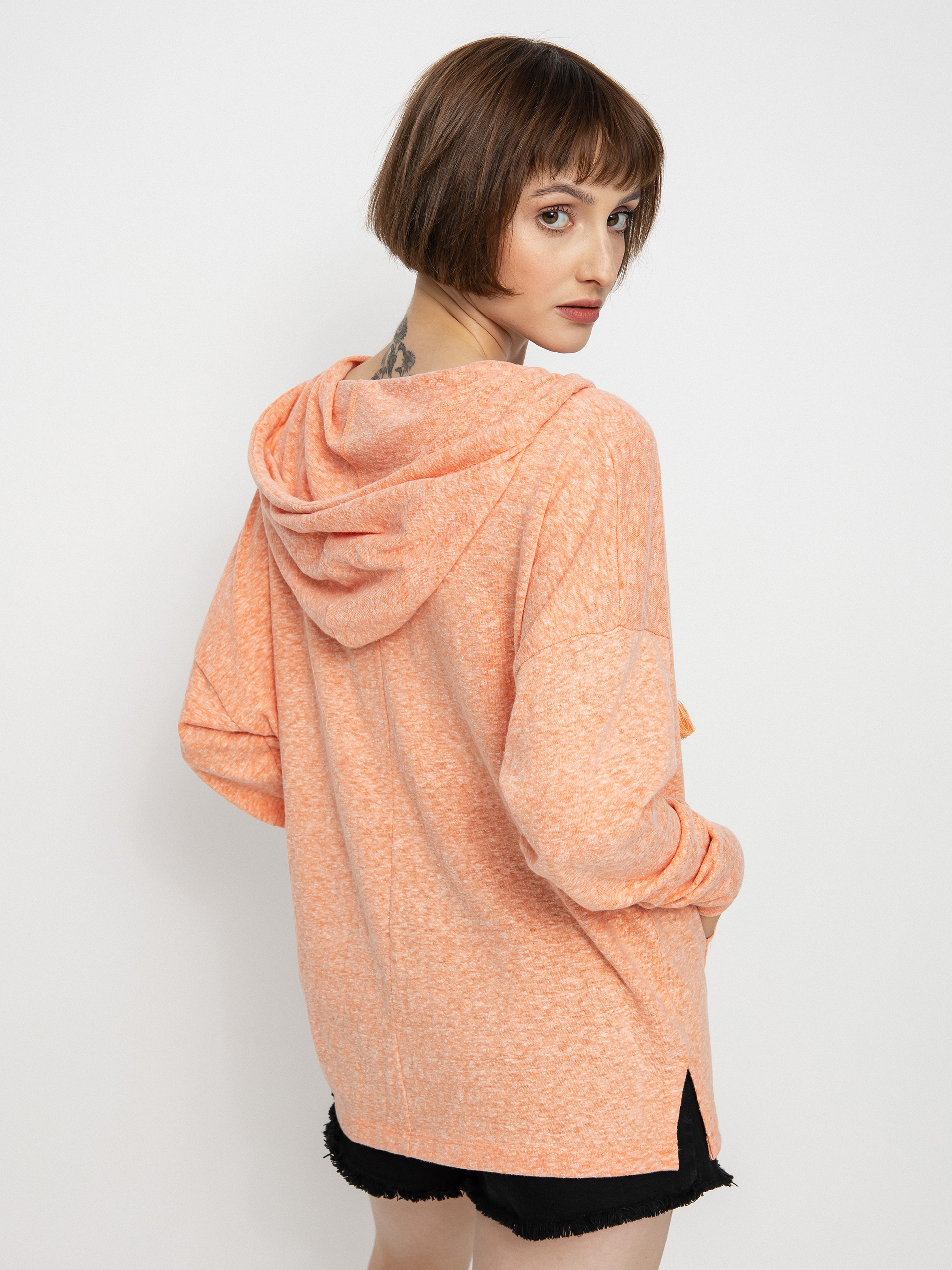 Roxy Paddle Out Pulóver Wmn (fusion coral)