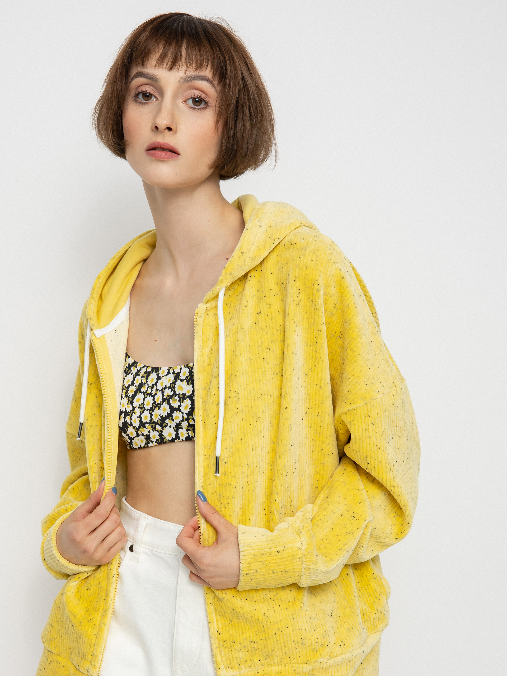 Element Korde ZHD Kapucnis pulóver Wmn (cream gold)