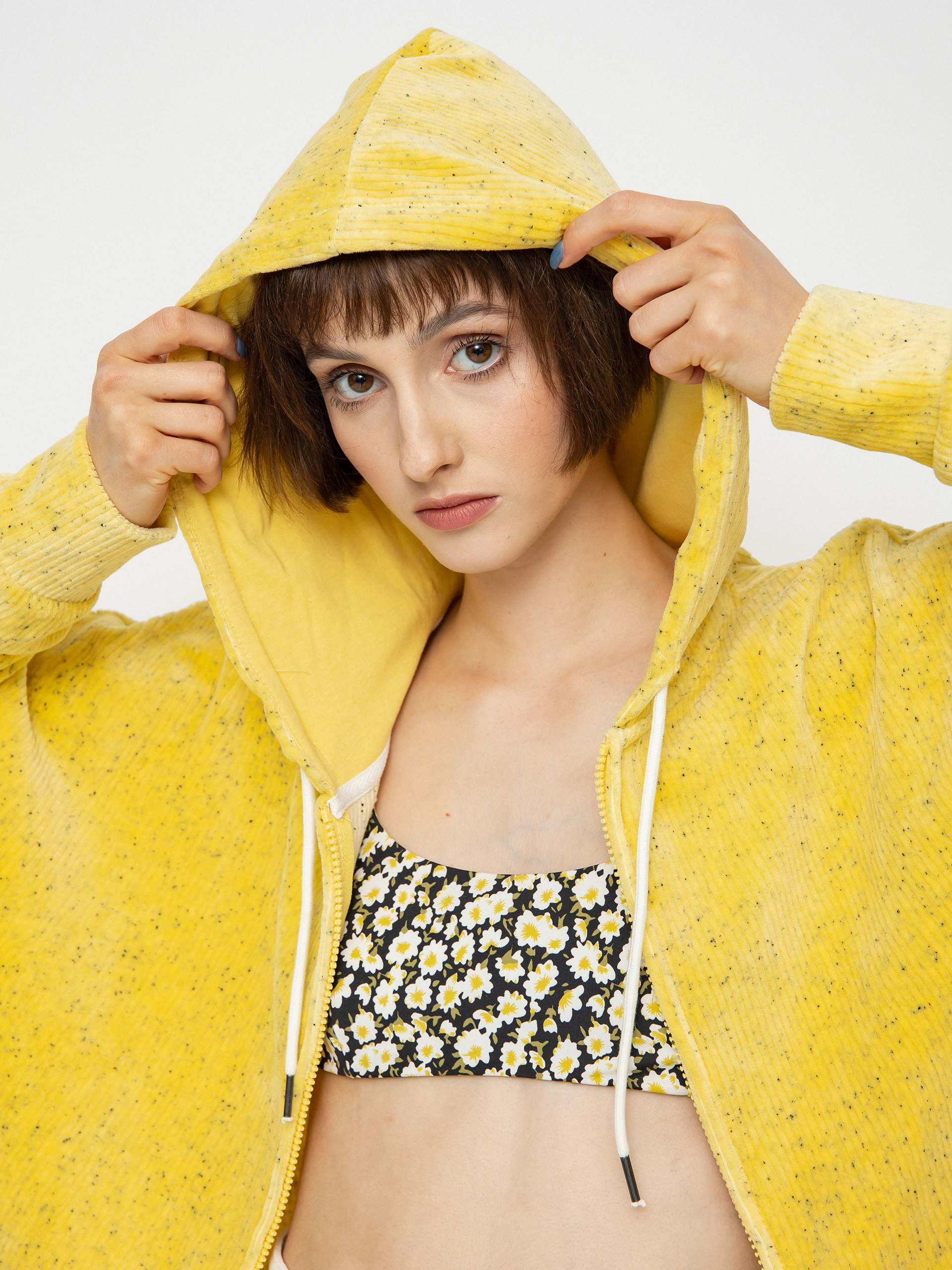 Element Korde ZHD Kapucnis pulóver Wmn (cream gold)