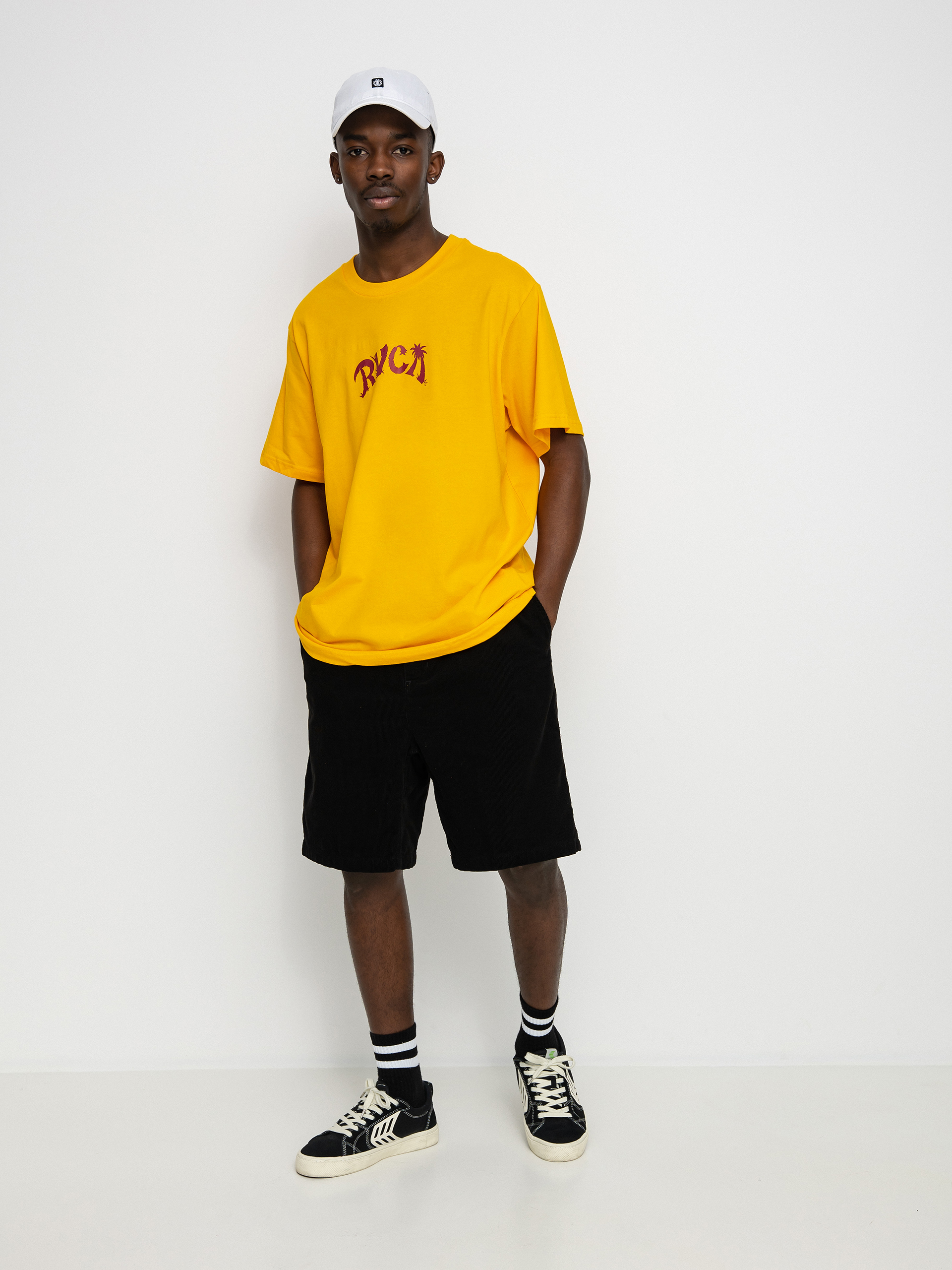 RVCA Lost Island Póló (marigold)