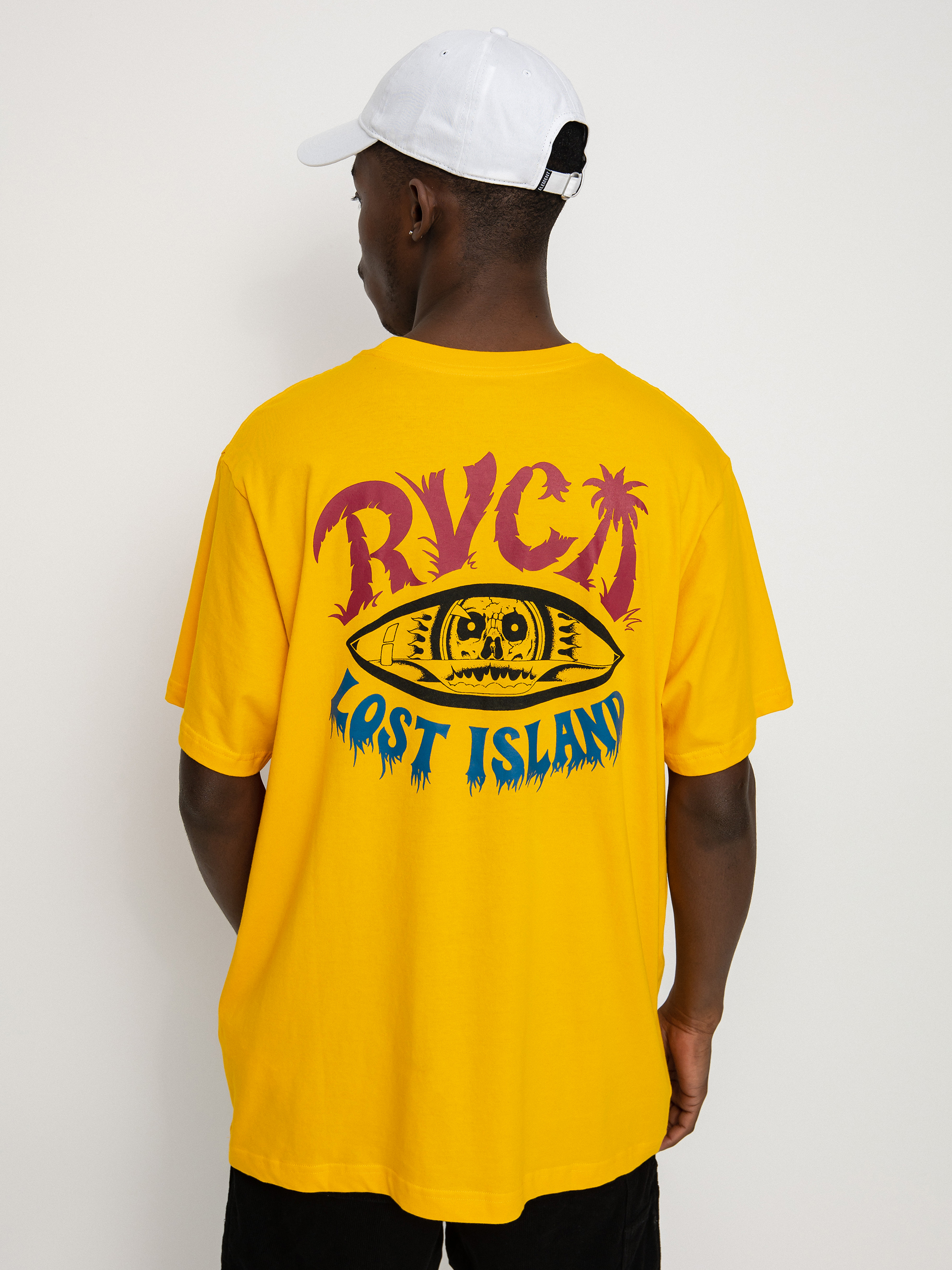 RVCA Lost Island Póló (marigold)