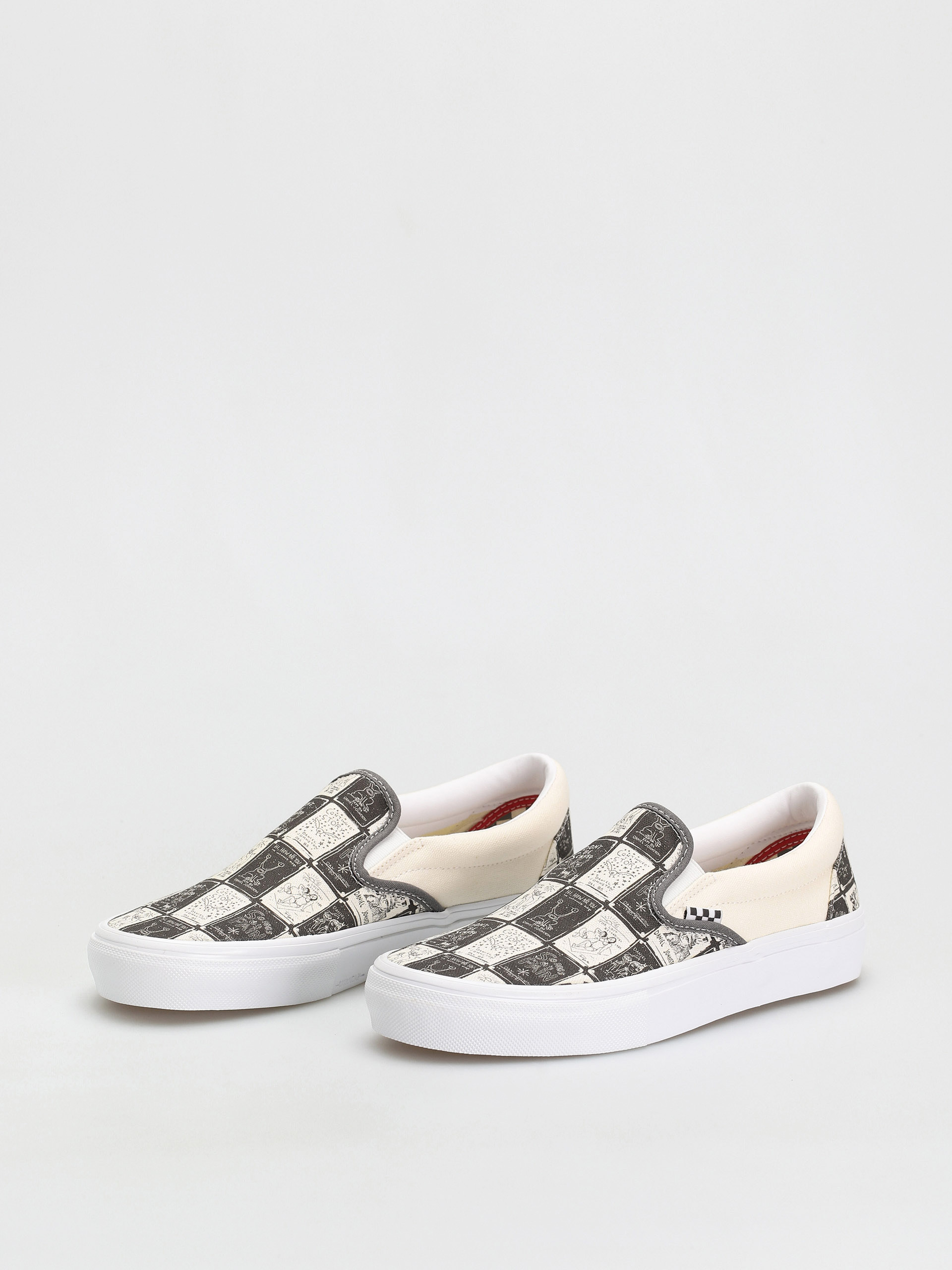 Vans Skate Slip On Cipők (daniel johnston/raven)