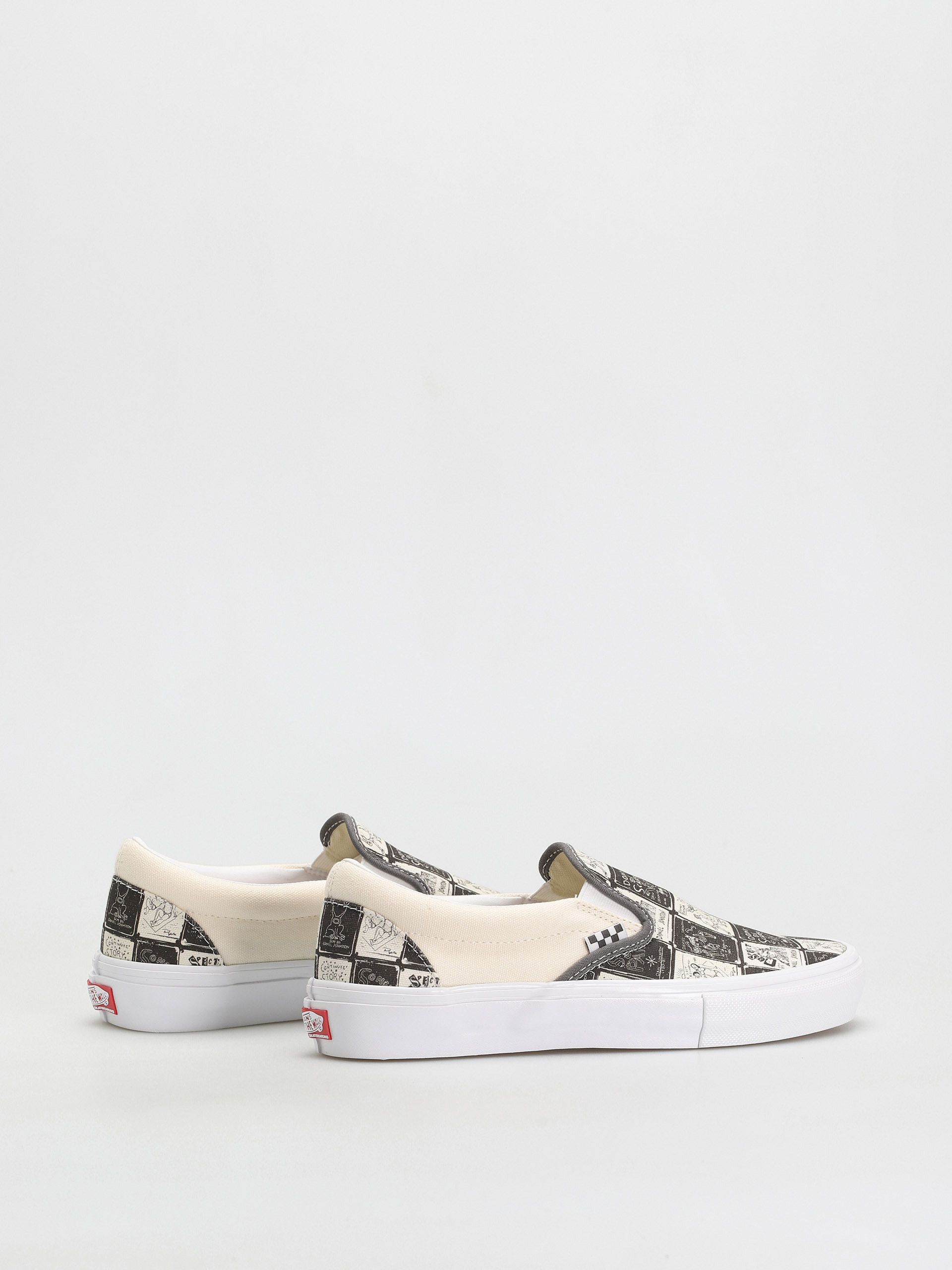 Vans Skate Slip On Cipők (daniel johnston/raven)