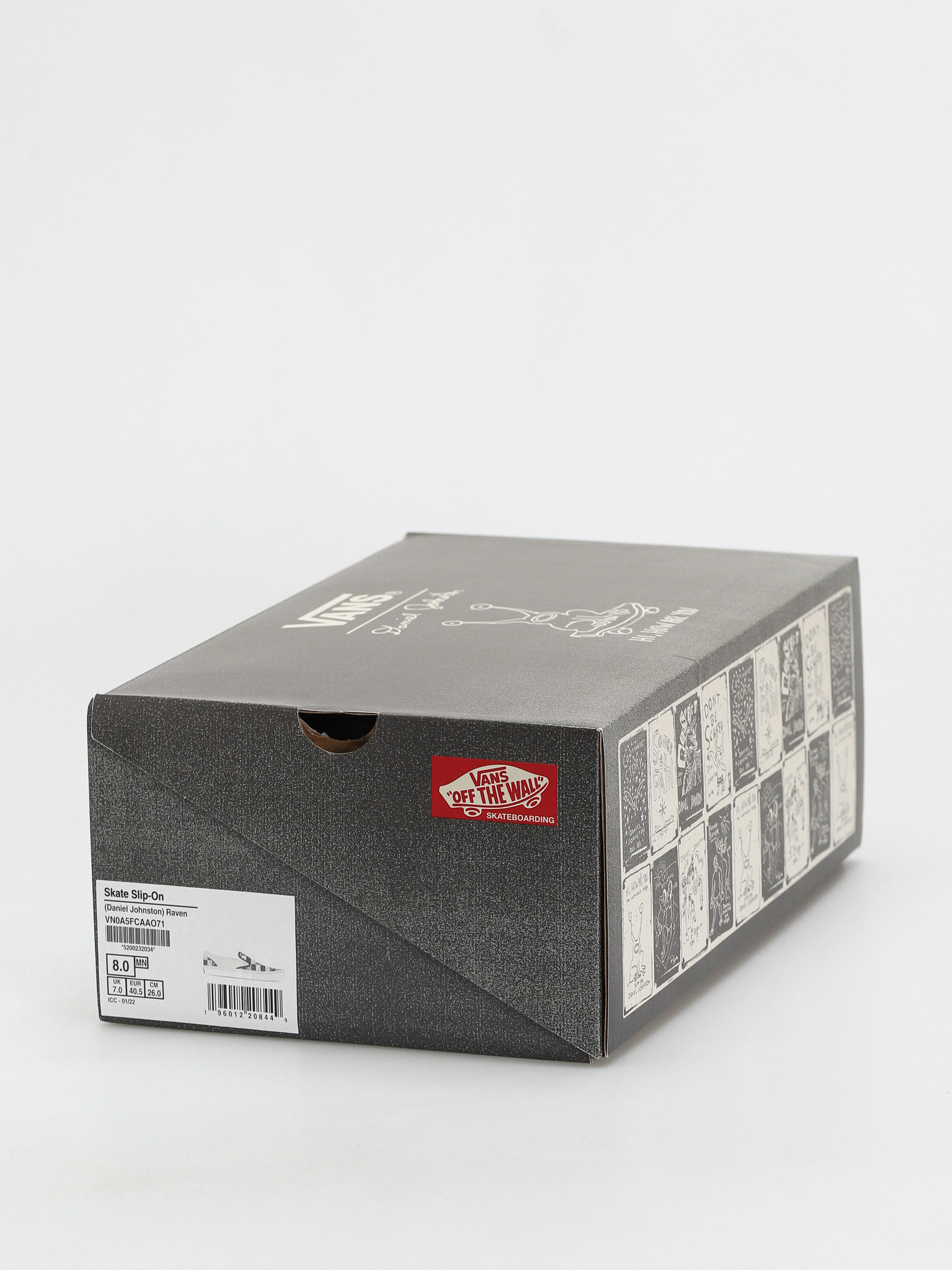 Vans Skate Slip On Cipők (daniel johnston/raven)