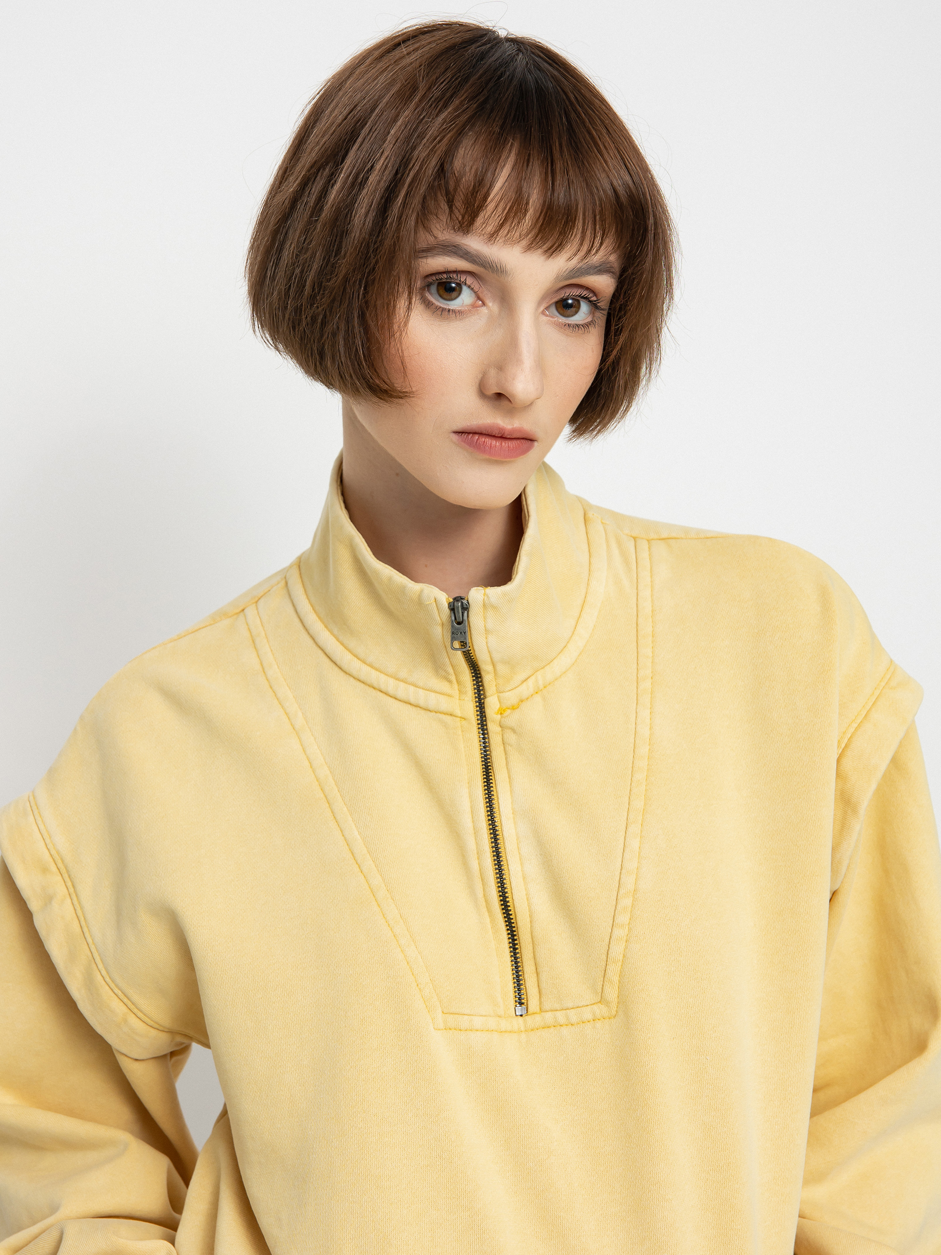 Roxy Locals Only Pulóver Wmn (ochre)