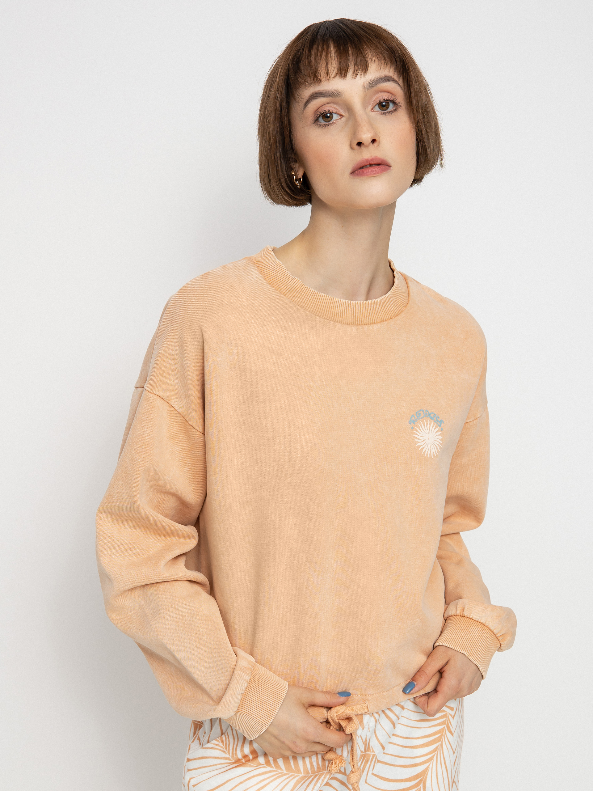Roxy Feeling Salty Crew B Pulóver Wmn (toast)