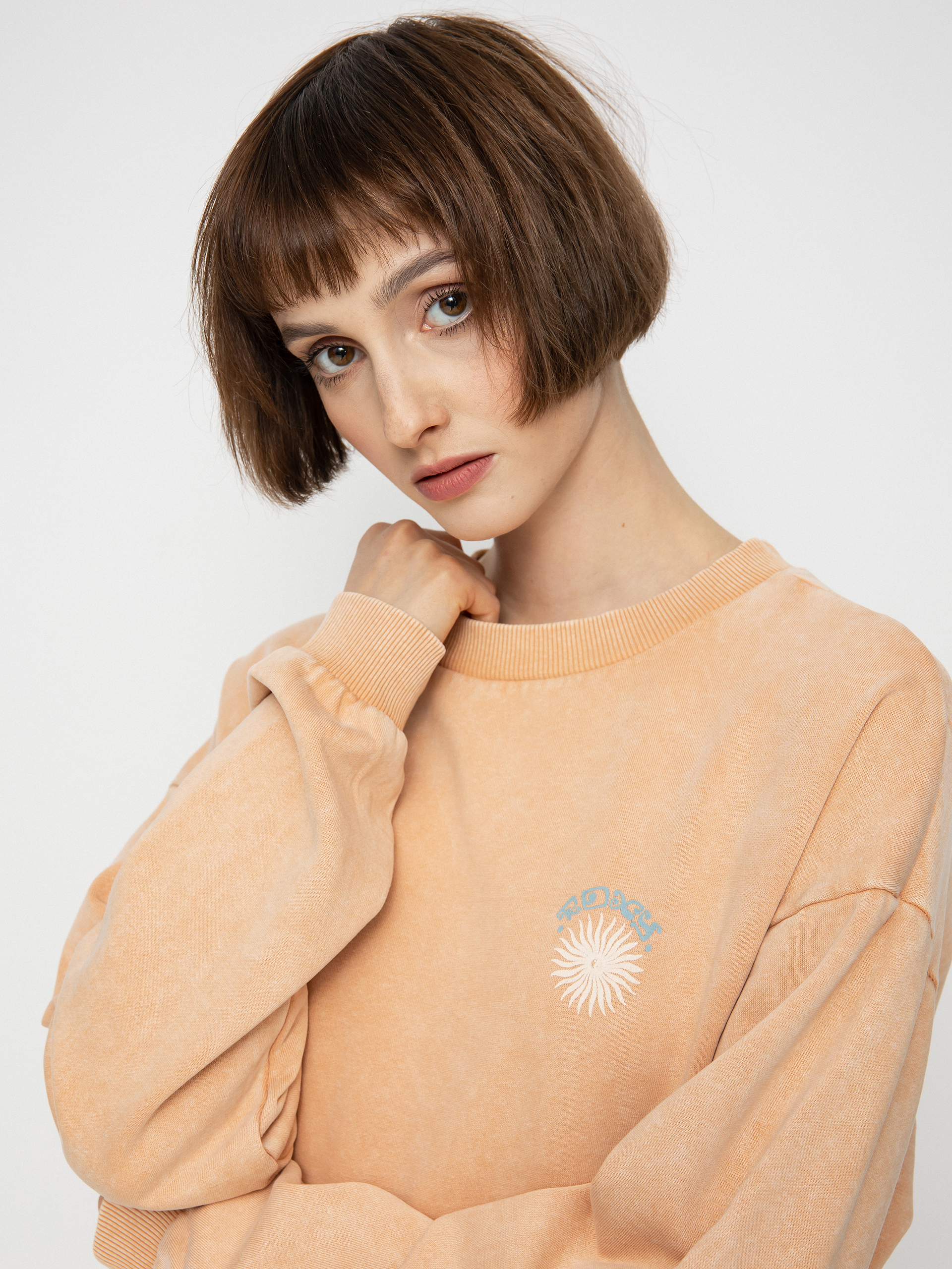 Roxy Feeling Salty Crew B Pulóver Wmn (toast)