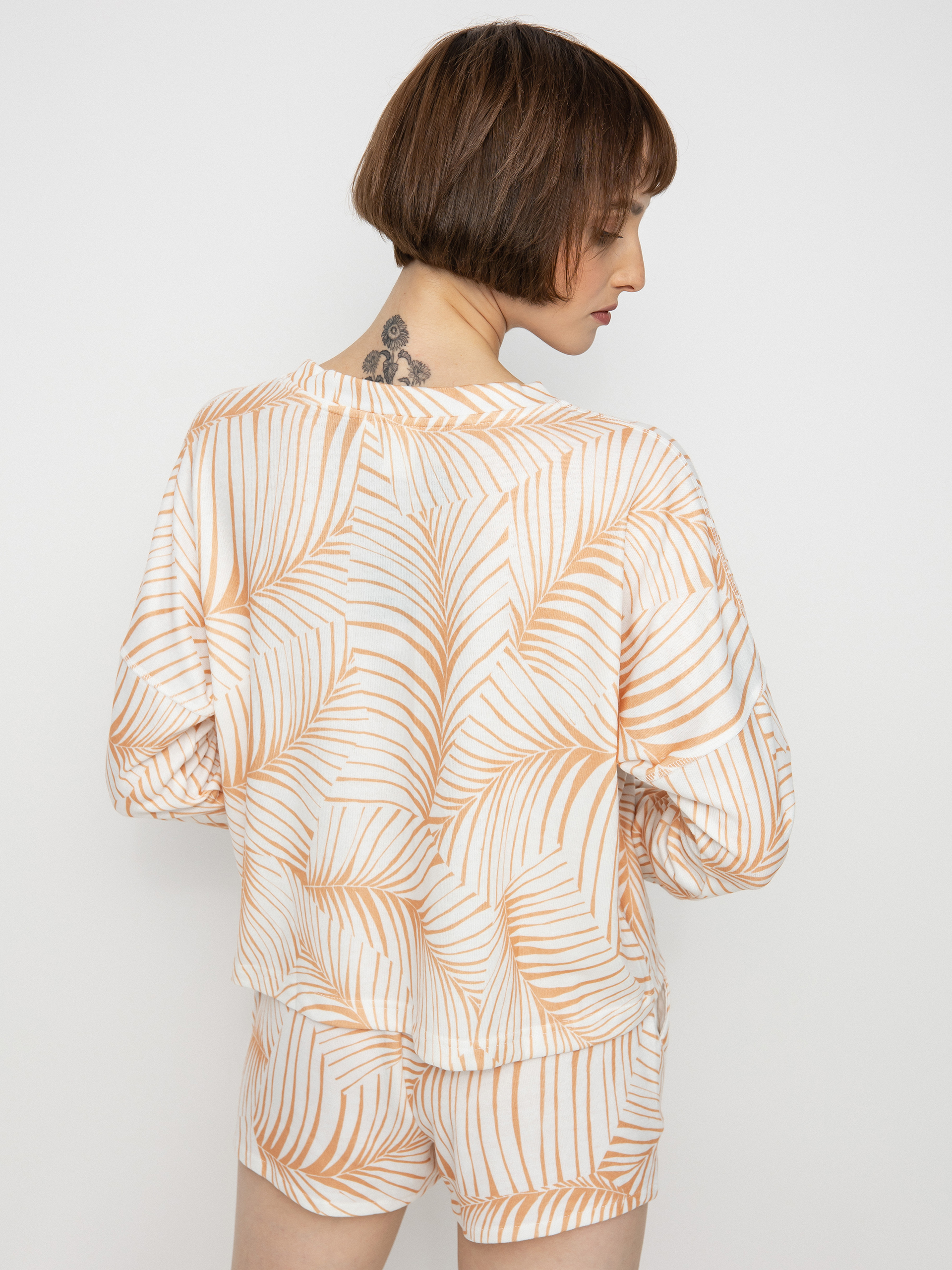 Roxy Current Mood Pulóver Wmn (toast palm tree dreams)