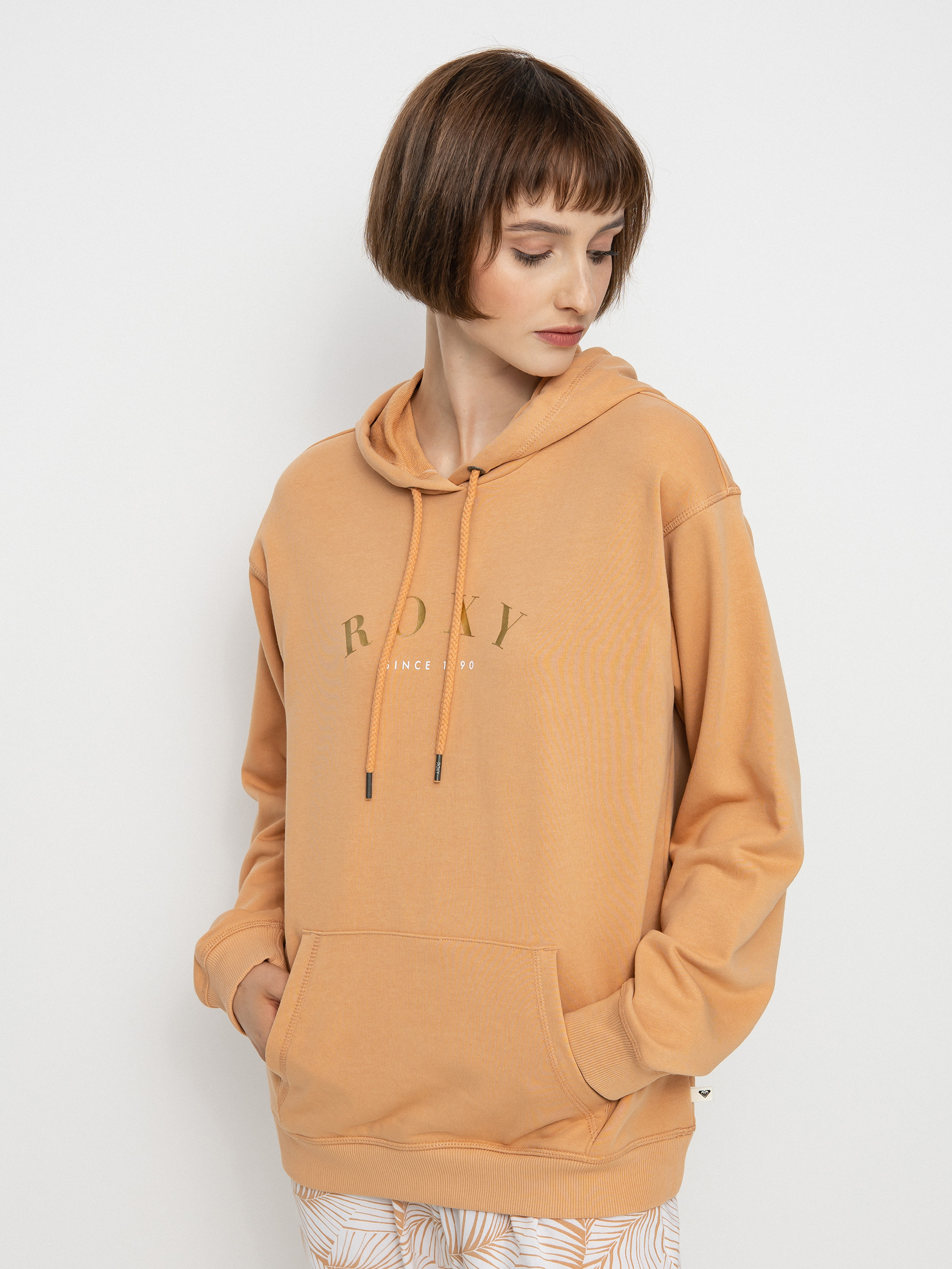 Roxy Surf Stoked HD Kapucnis pulóver Wmn (toast)