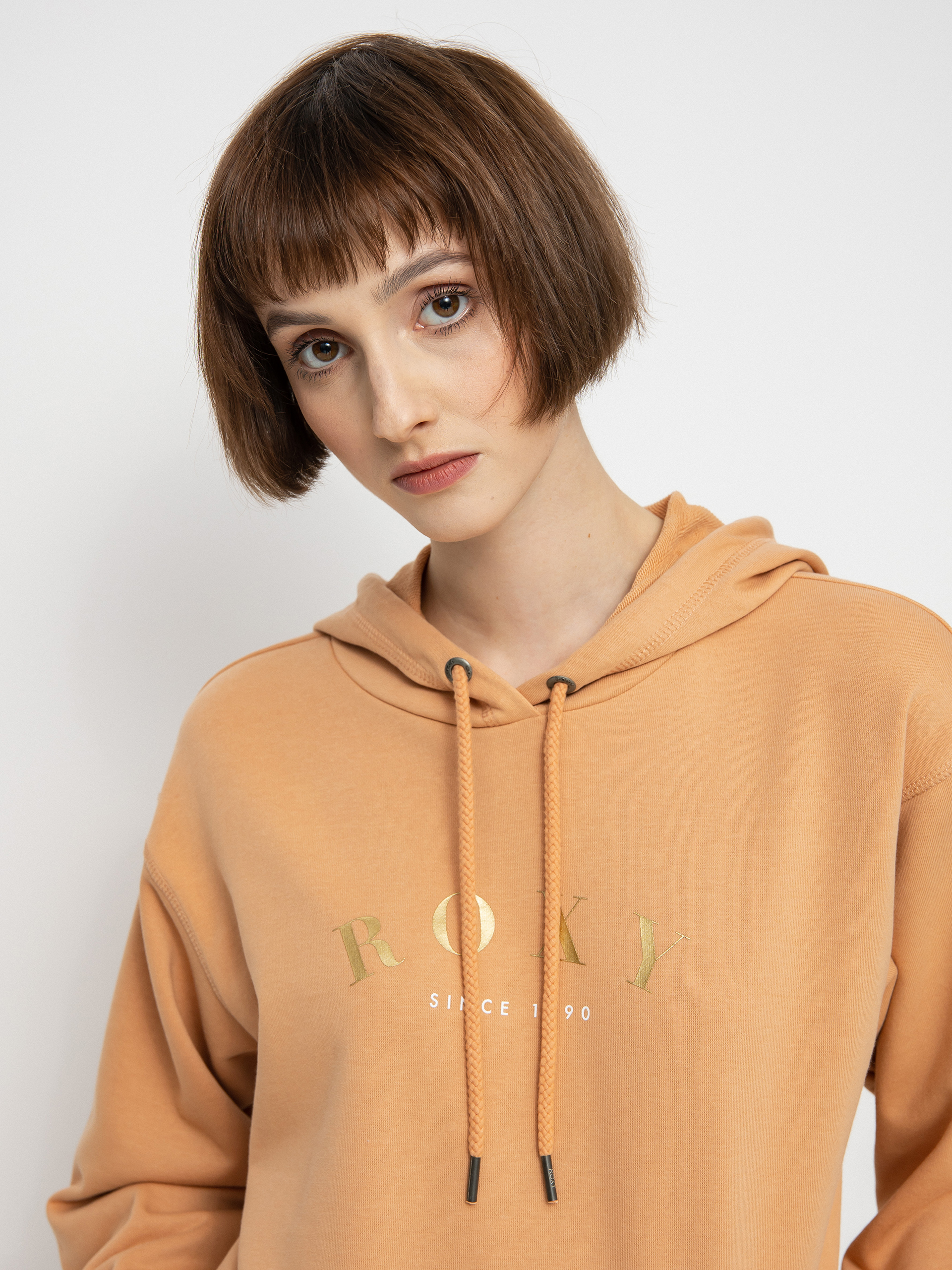 Roxy Surf Stoked HD Kapucnis pulóver Wmn (toast)