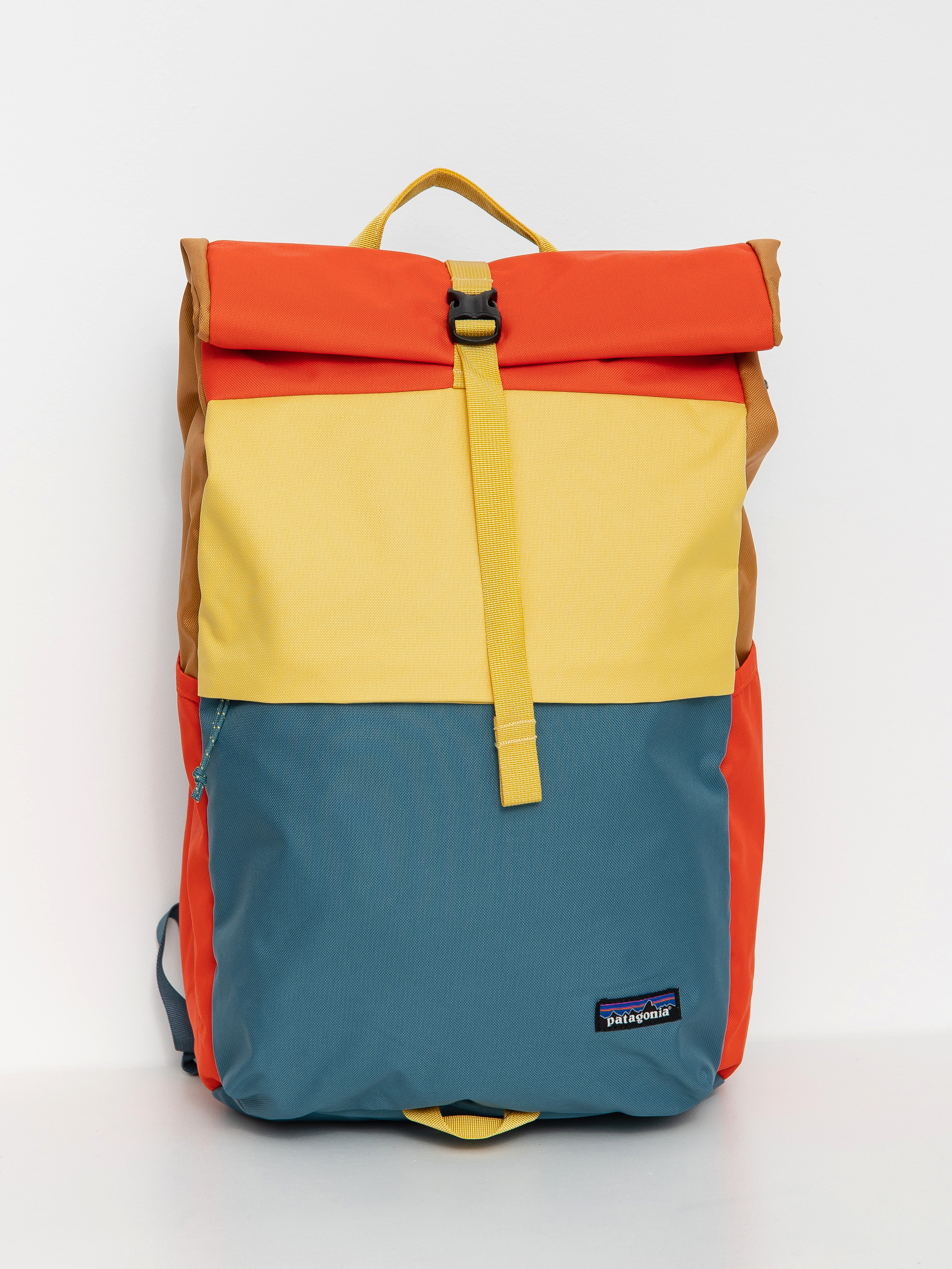 Patagonia Arbor Roll Top Pack Hátizsák (patchwork surfboard yellow)