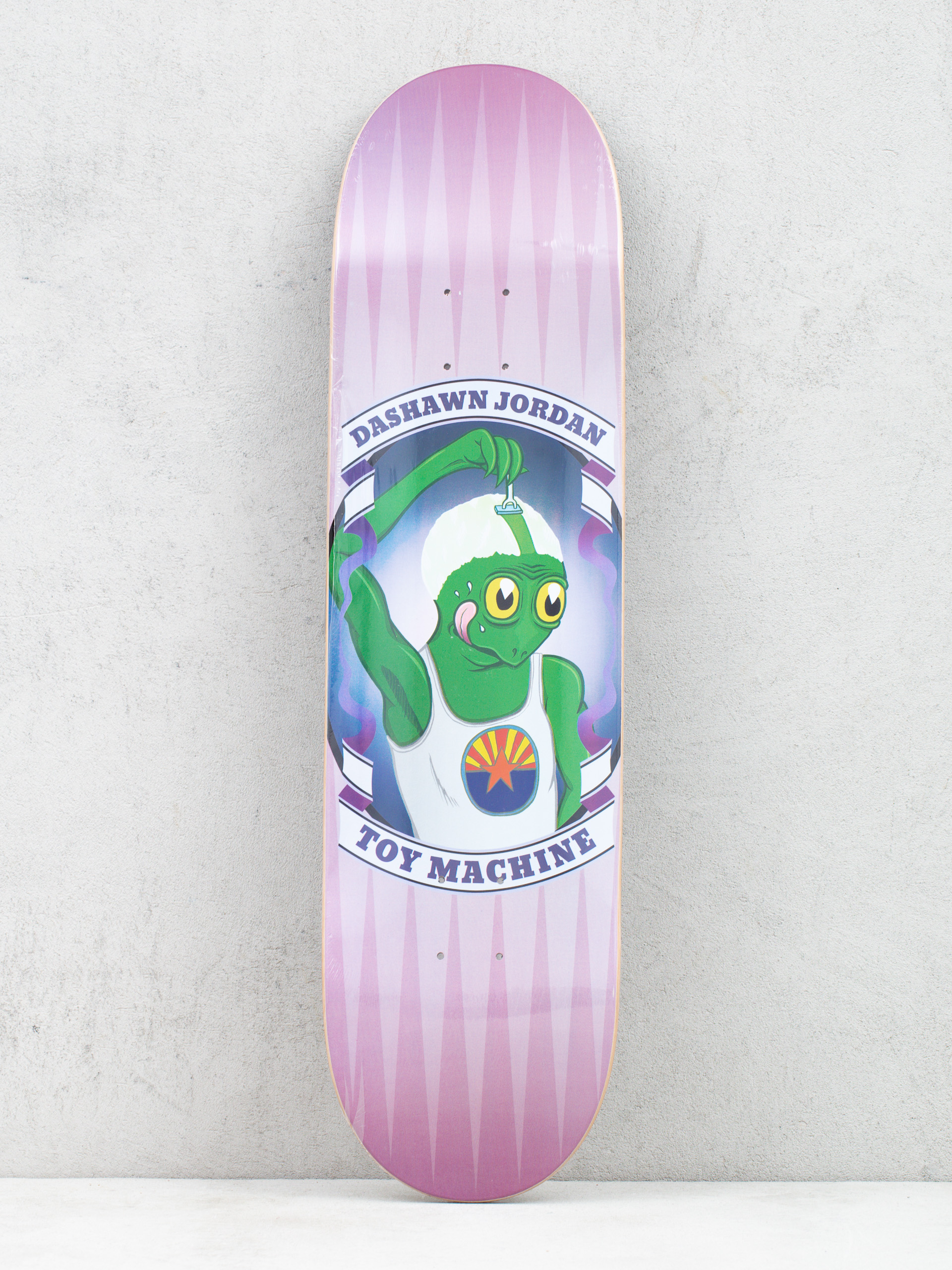 Toy Machine Dashawn Shaved Gördeszka lap (light purple)
