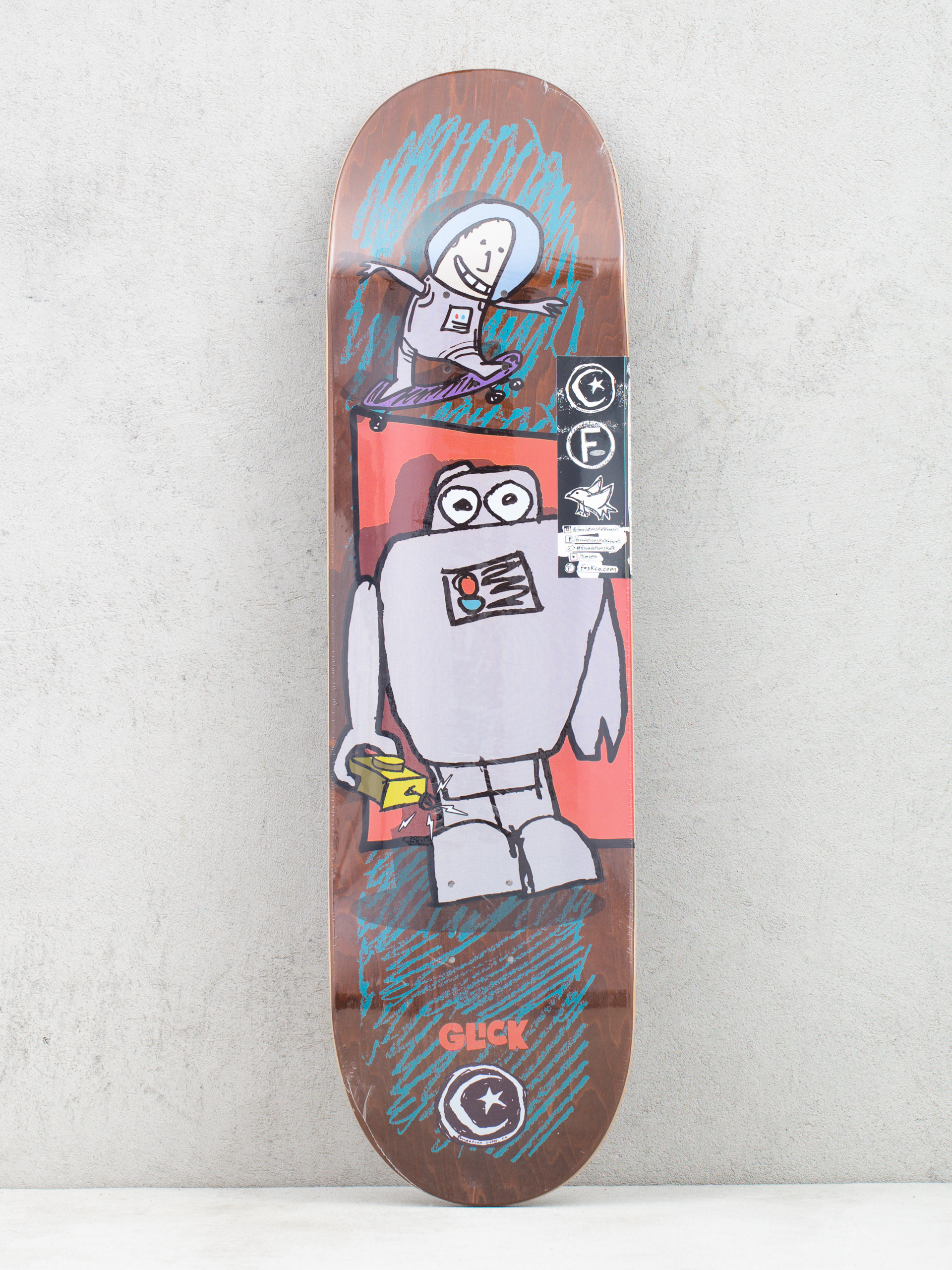 Foundation Glick Control Gördeszka lap (brown)