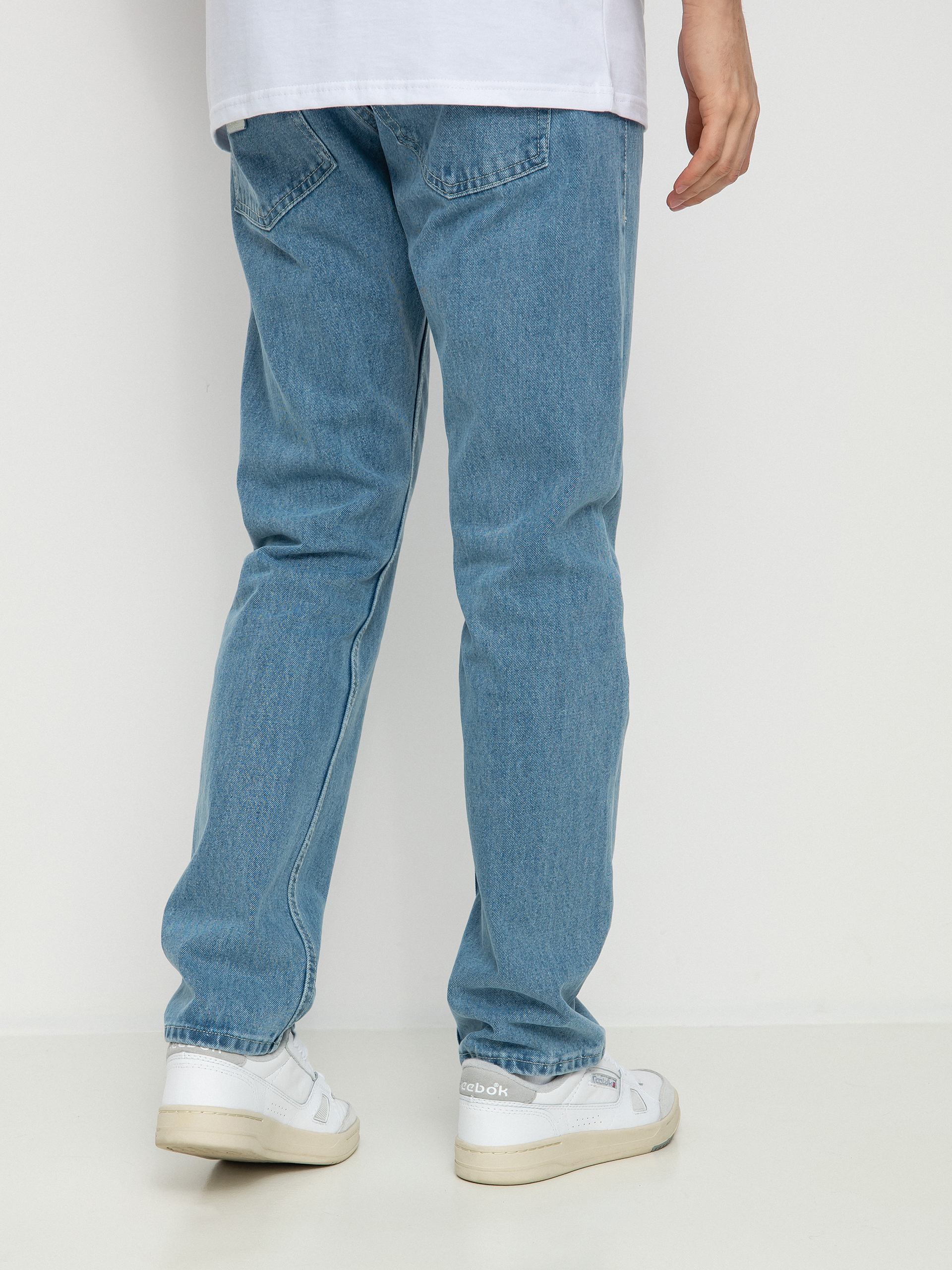 MassDnm Base Jeans Regular Fit Kisnadrág (light blue)