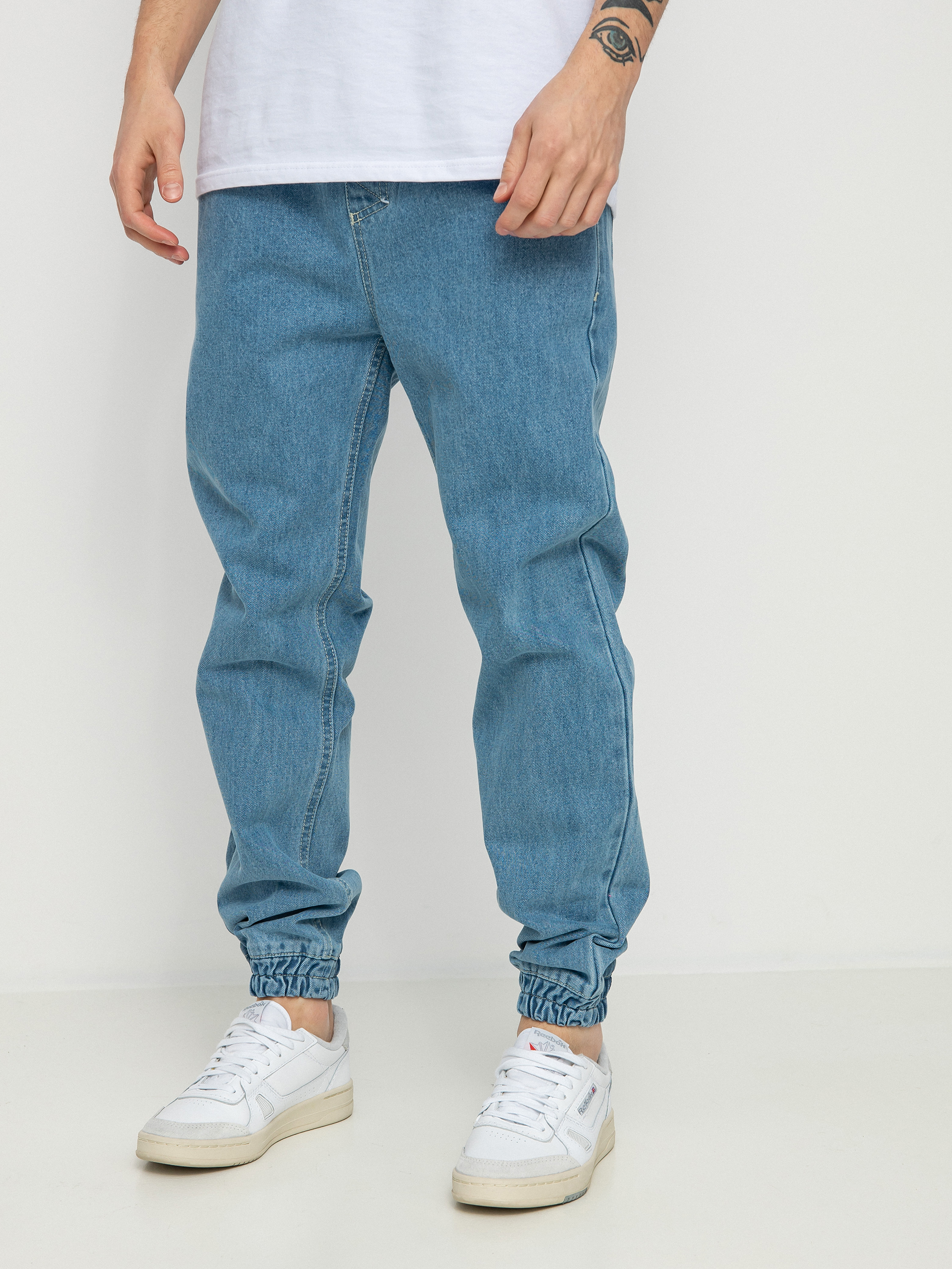 Kisnadrág MassDnm Signature Joggers Jeans Sneaker Fit (light blue)