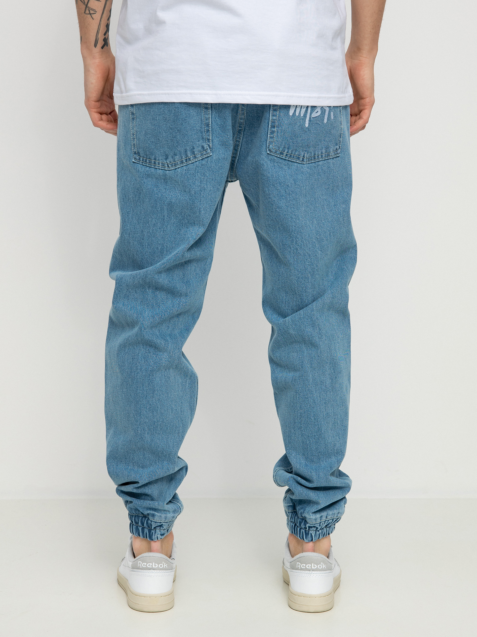 Kisnadrág MassDnm Signature Joggers Jeans Sneaker Fit (light blue)