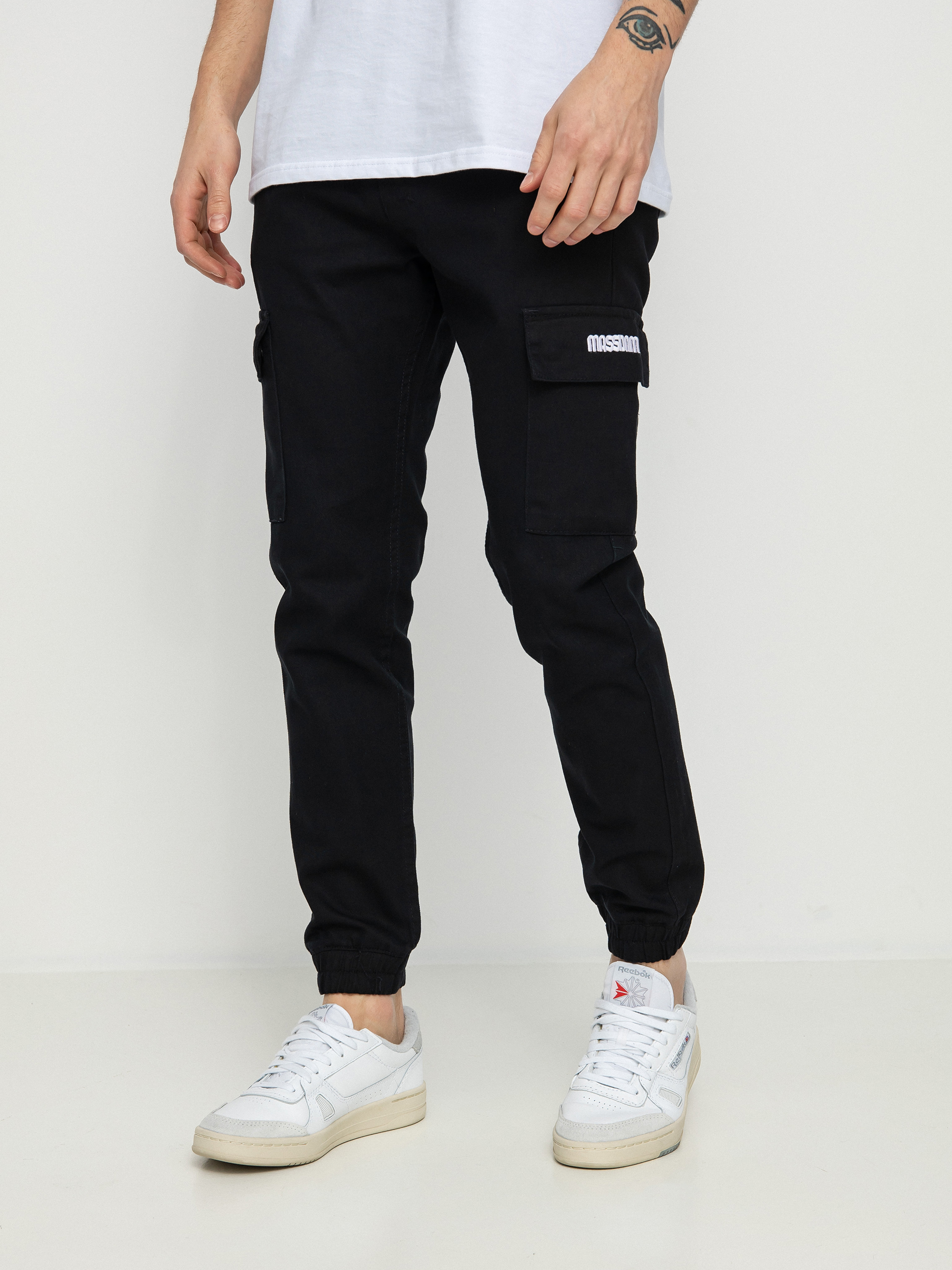 MassDnm Cargo Sneaker Fit Kisnadrág (black)