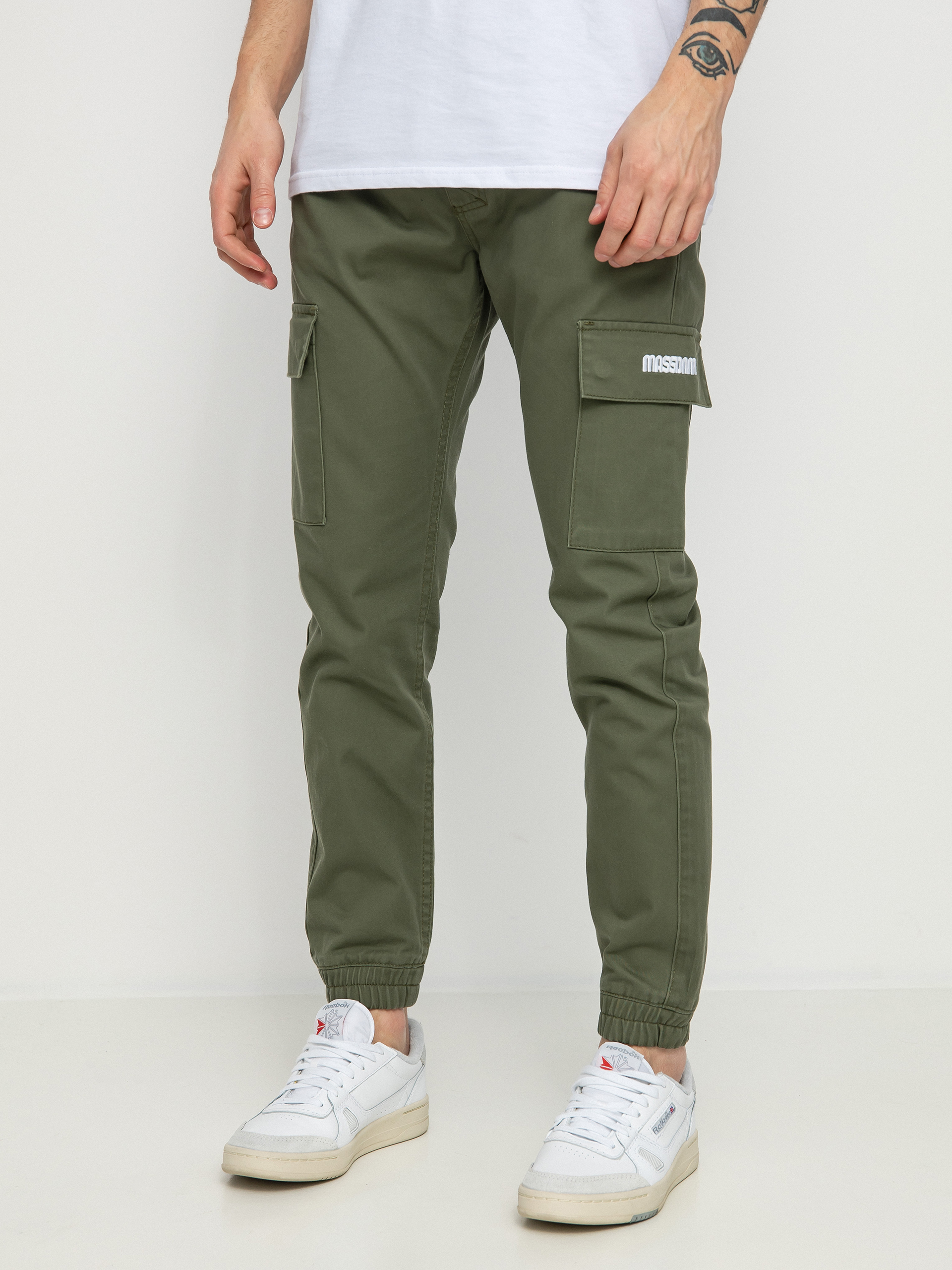 MassDnm Cargo Joggers Sneaker Fit Kisnadrág (olive)