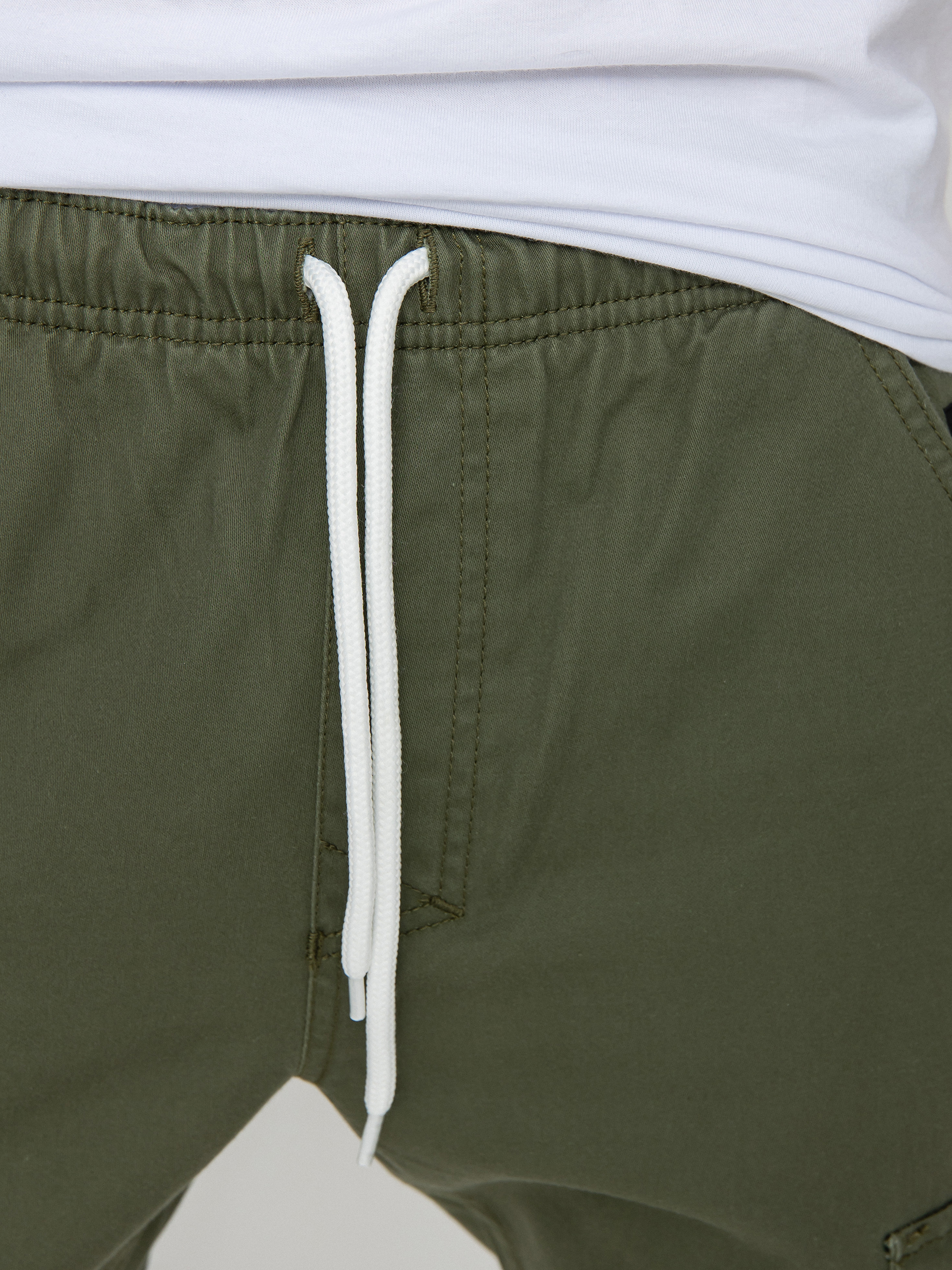 MassDnm Cargo Joggers Sneaker Fit Kisnadrág (olive)