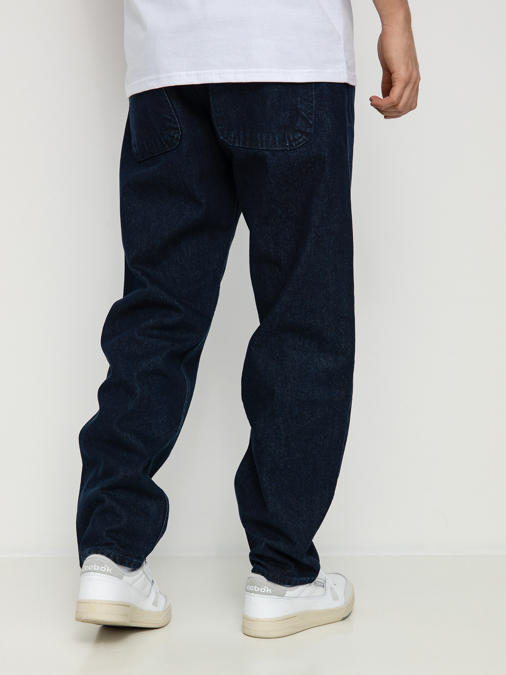 MassDnm Craft Jeans Baggy Fit Kisnadrág (dark blue)