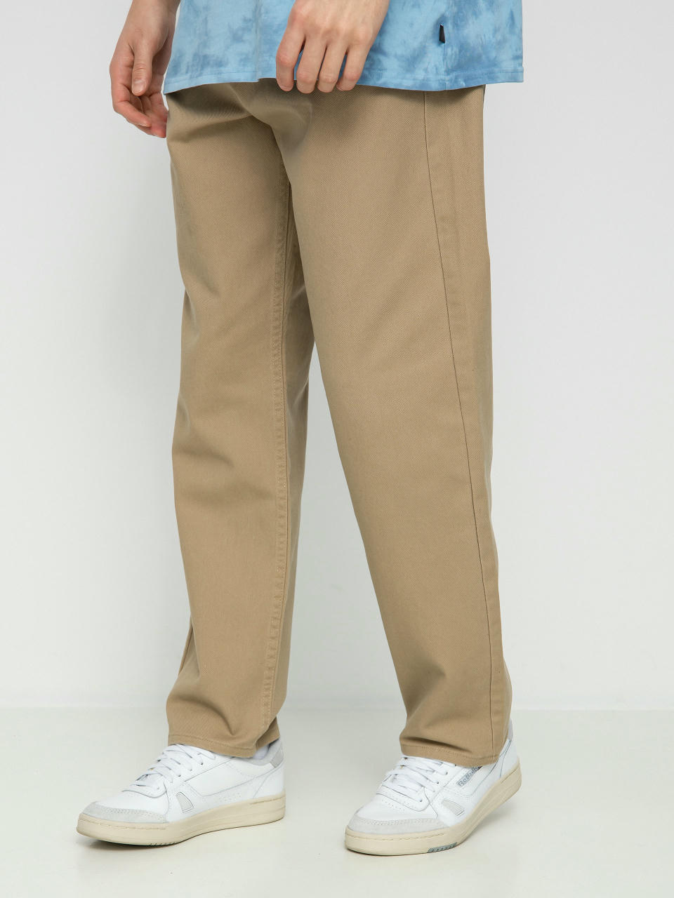 MassDnm Slang Baggy Fit Kisnadrág (beige)