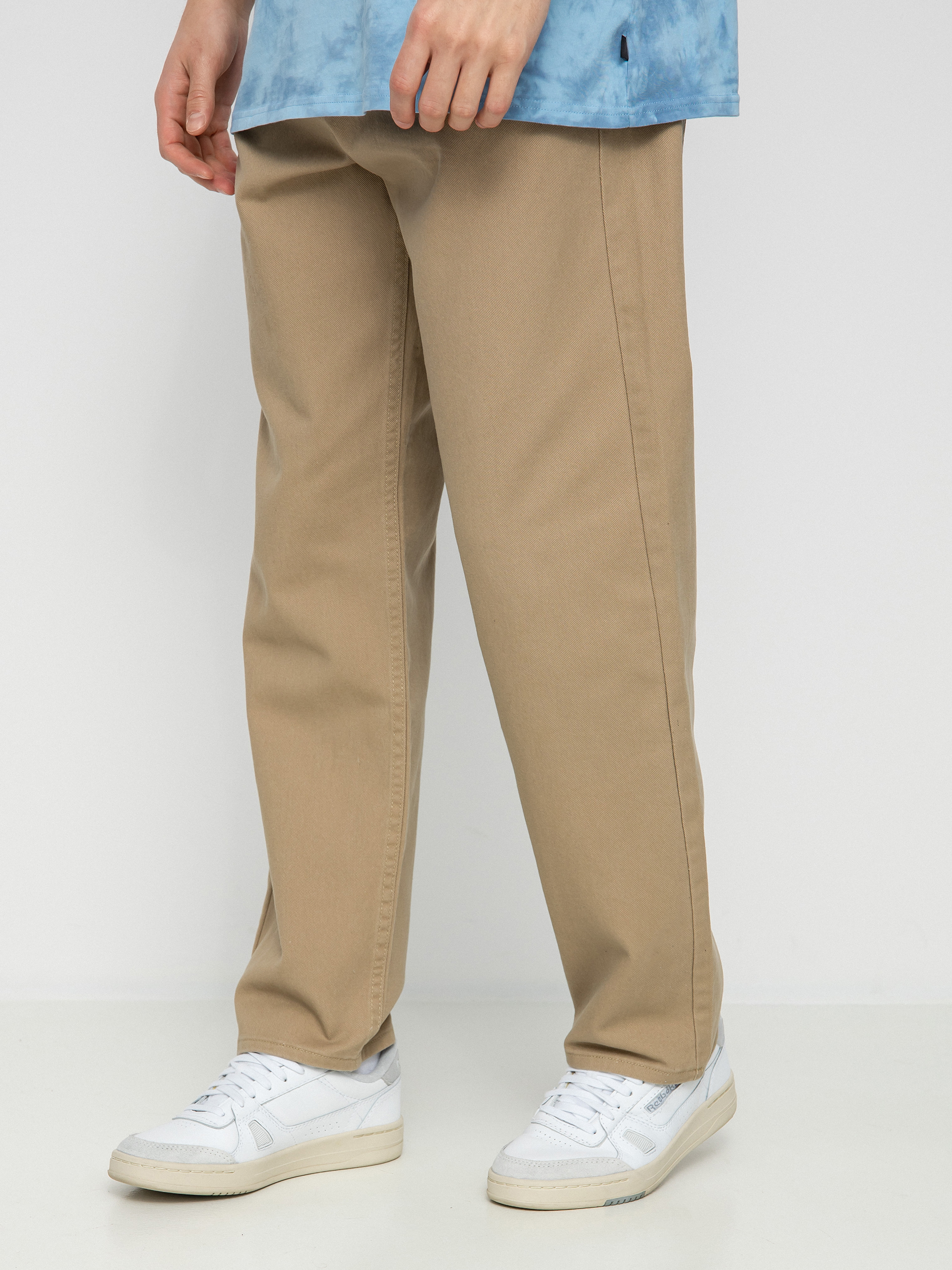 MassDnm Slang Baggy Fit Kisnadrág (beige)