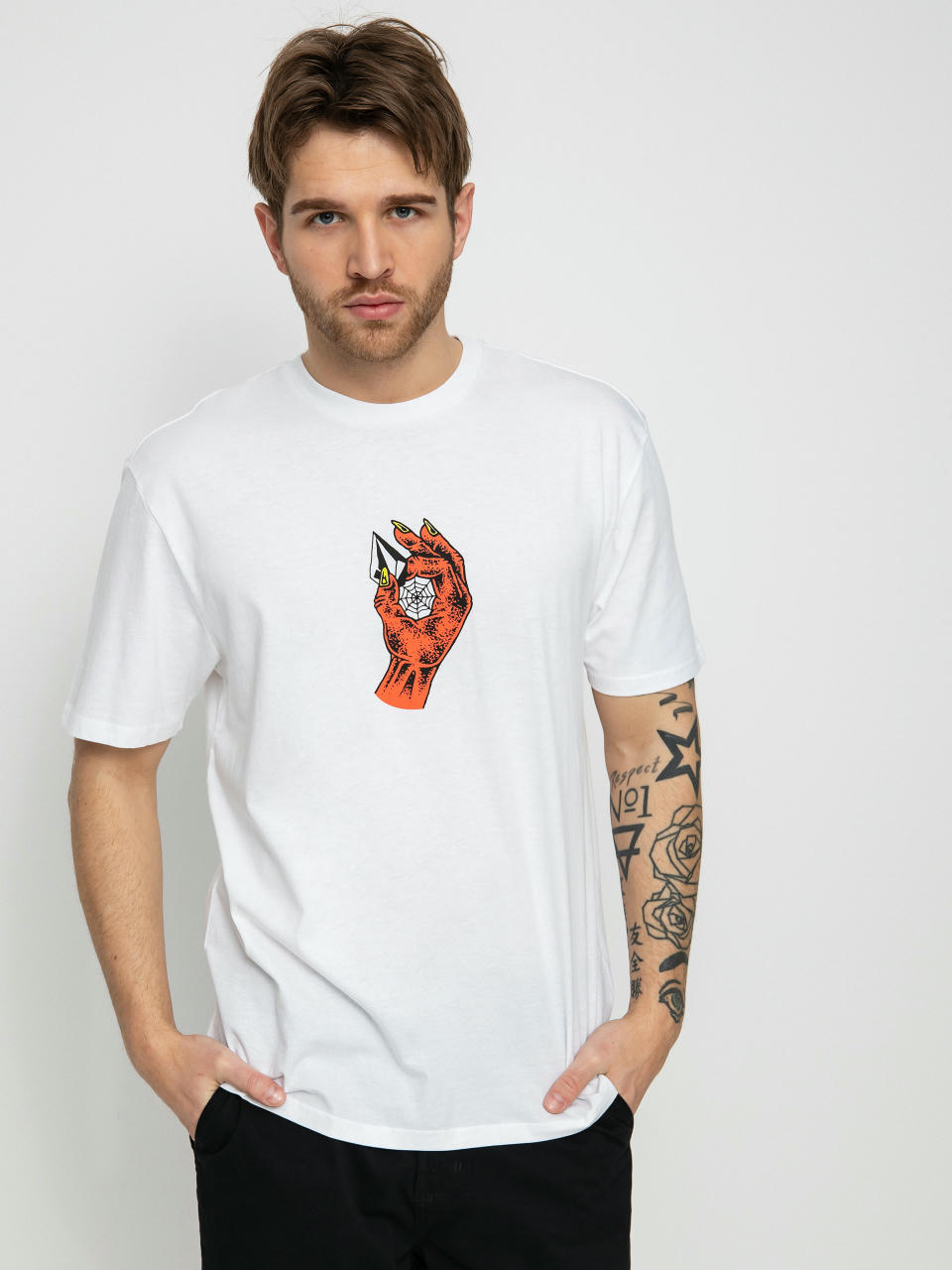 Volcom Zombie Bsc póló (white)