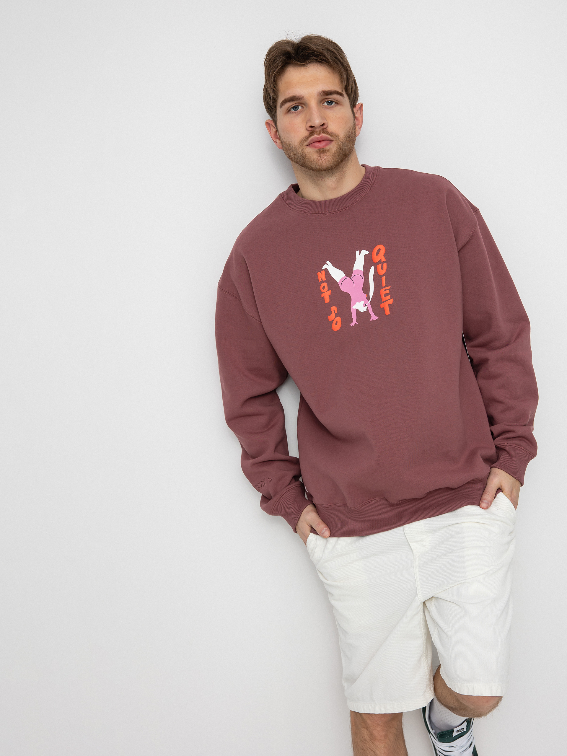 Volcom Egle Zvirblyte Pulóver (rose brown)