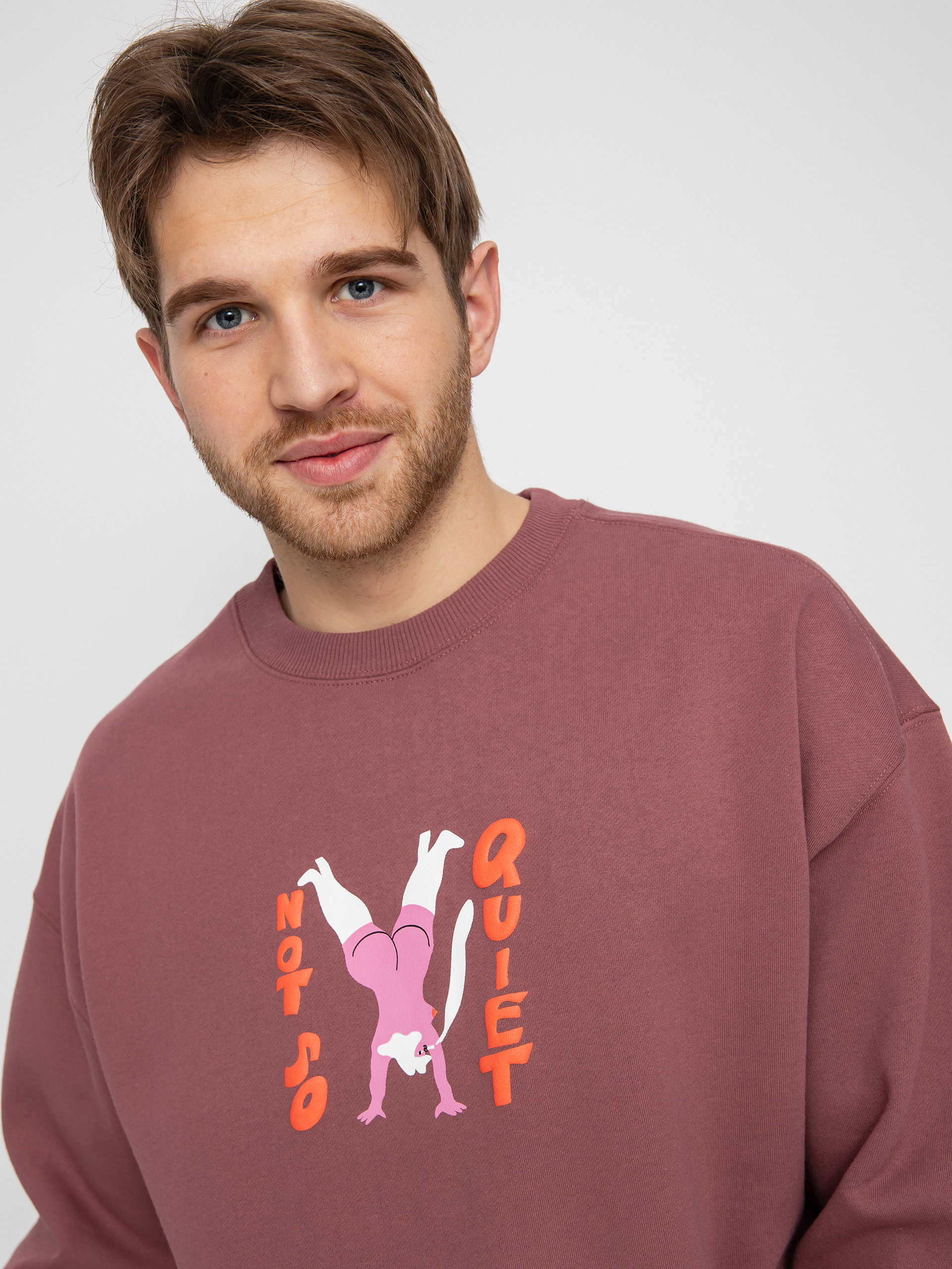 Volcom Egle Zvirblyte Pulóver (rose brown)