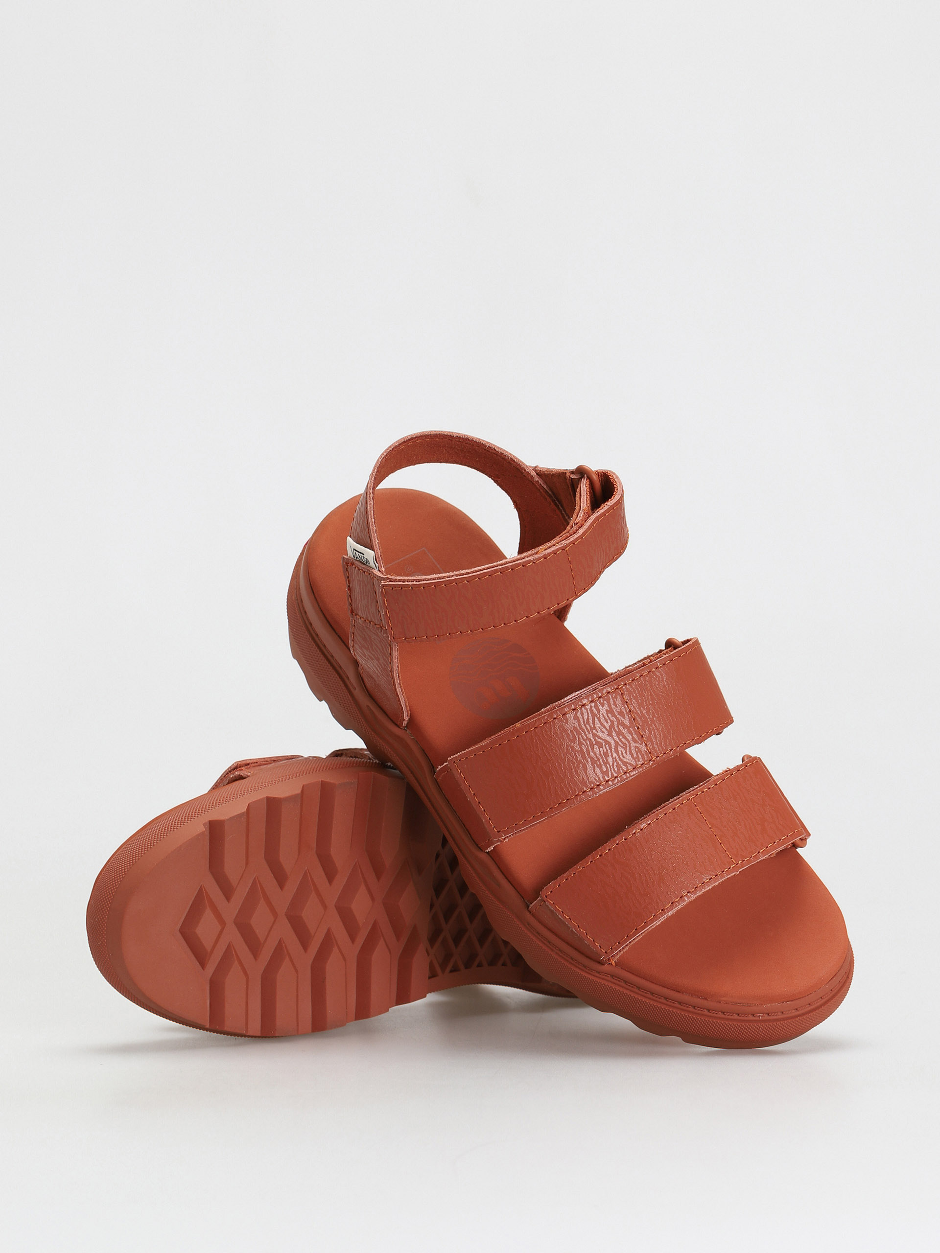 Vans Colfax Sandal Cipők Wmn (textured waves/bombay brown)