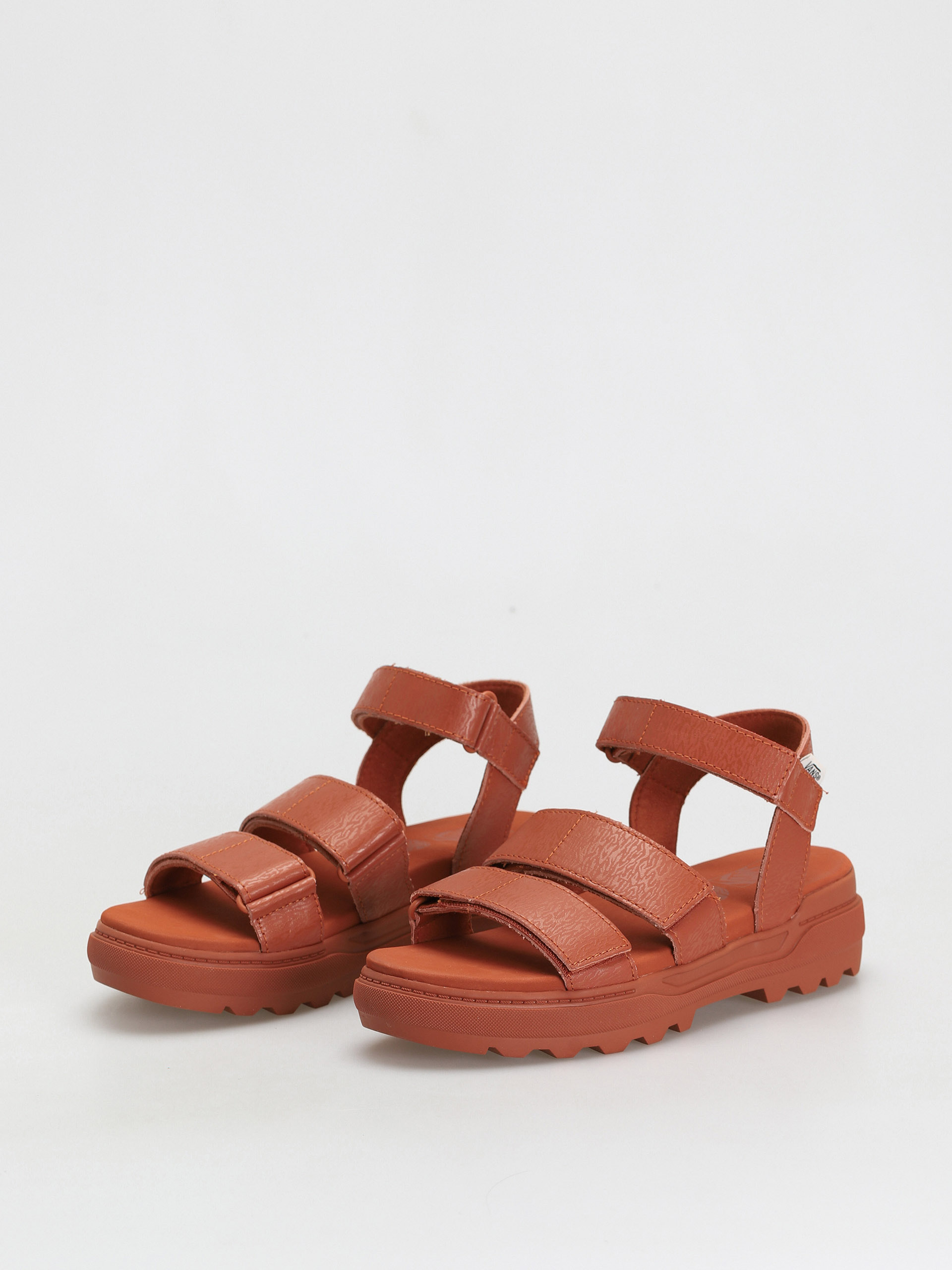 Vans Colfax Sandal Cipők Wmn (textured waves/bombay brown)