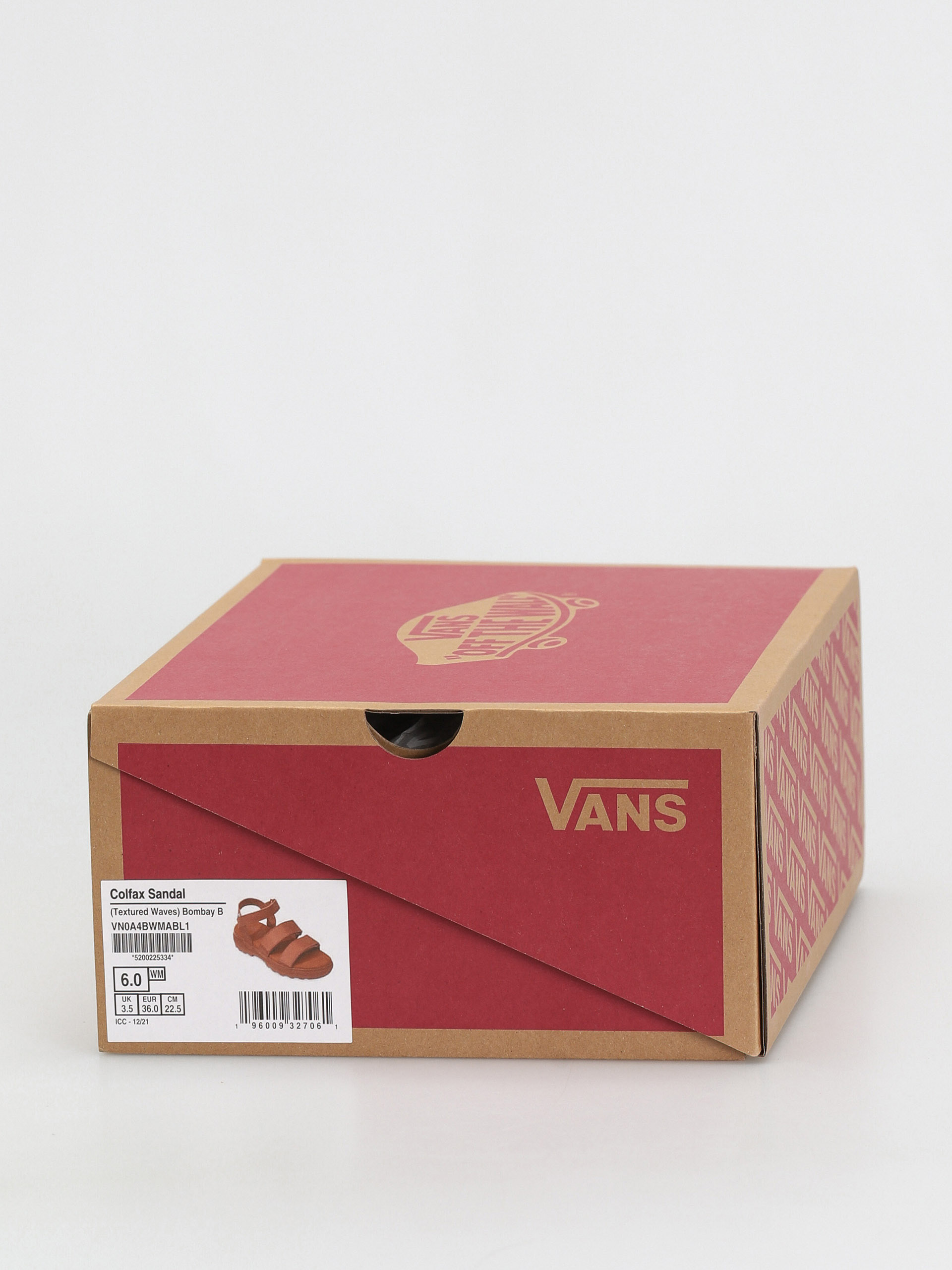 Vans Colfax Sandal Cipők Wmn (textured waves/bombay brown)
