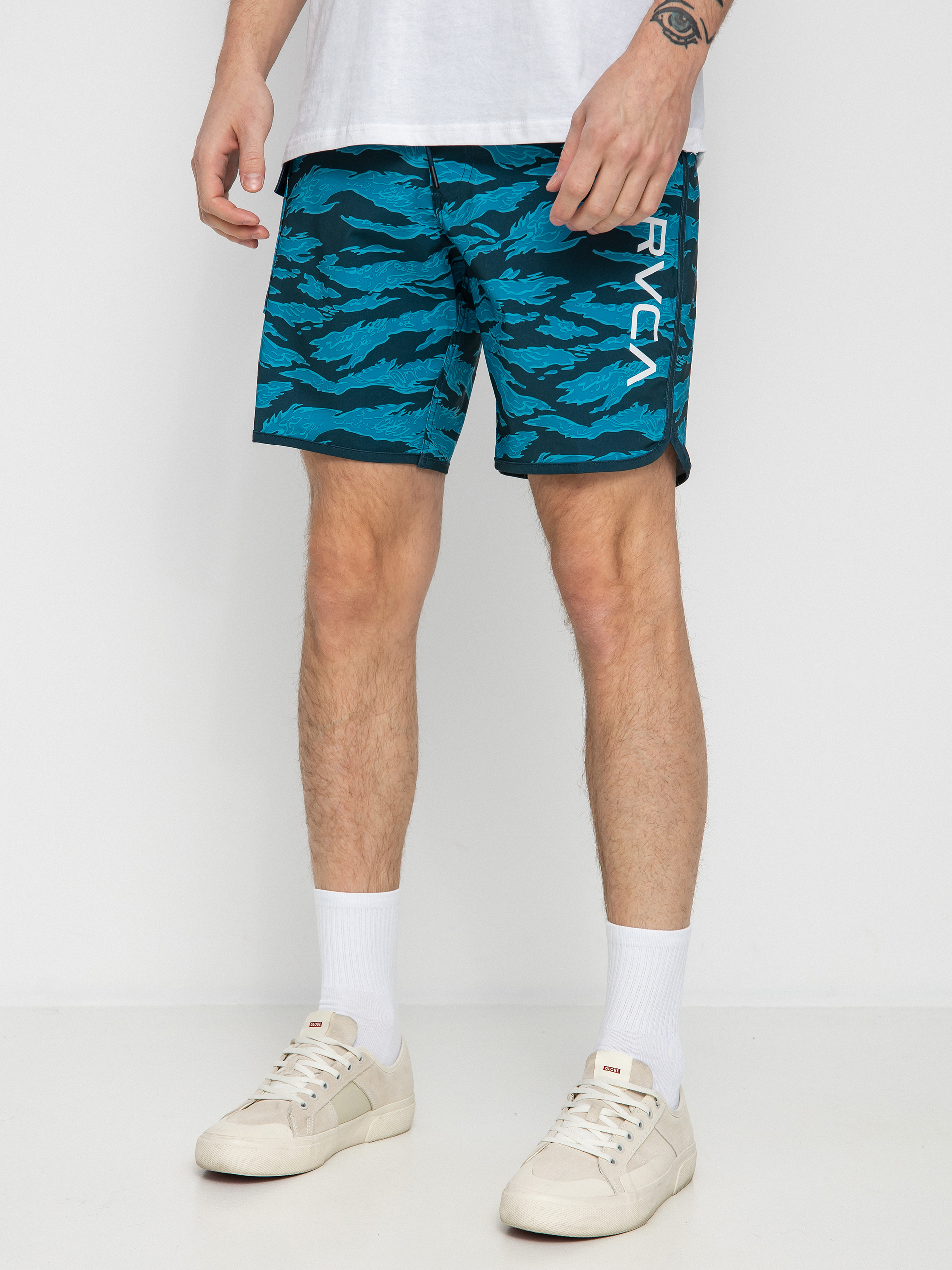 RVCA Zak Noyle Eastern Trunk Boardshort (blue camo)