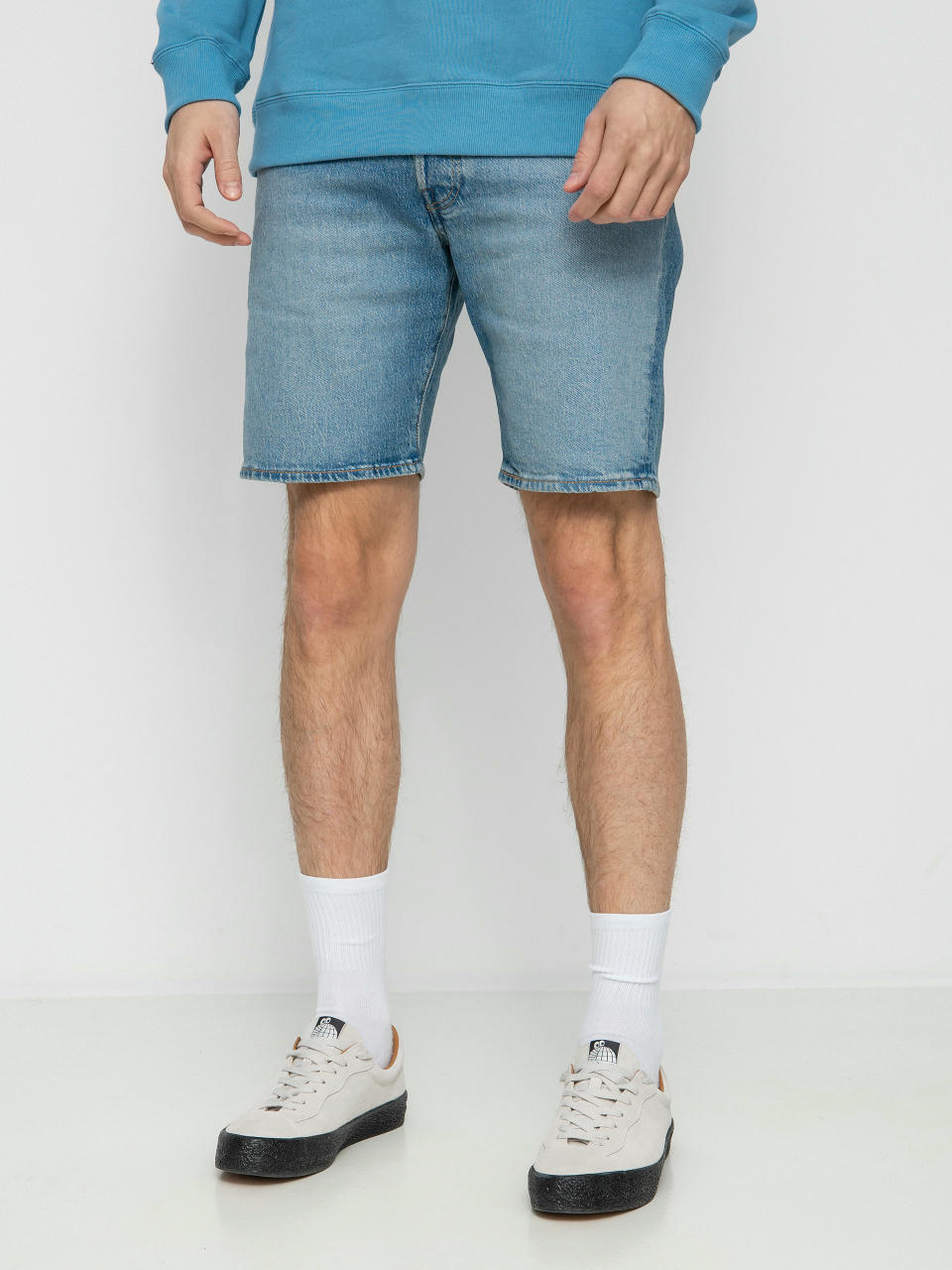 Levi's® 501 Hemmed Rövidnadrág (bleu eyes little)