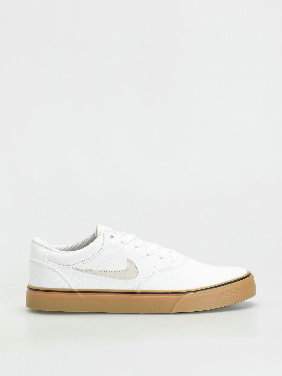 Nike SB Chron 2 Canvas Cipők (white/light bone white gum light brown)