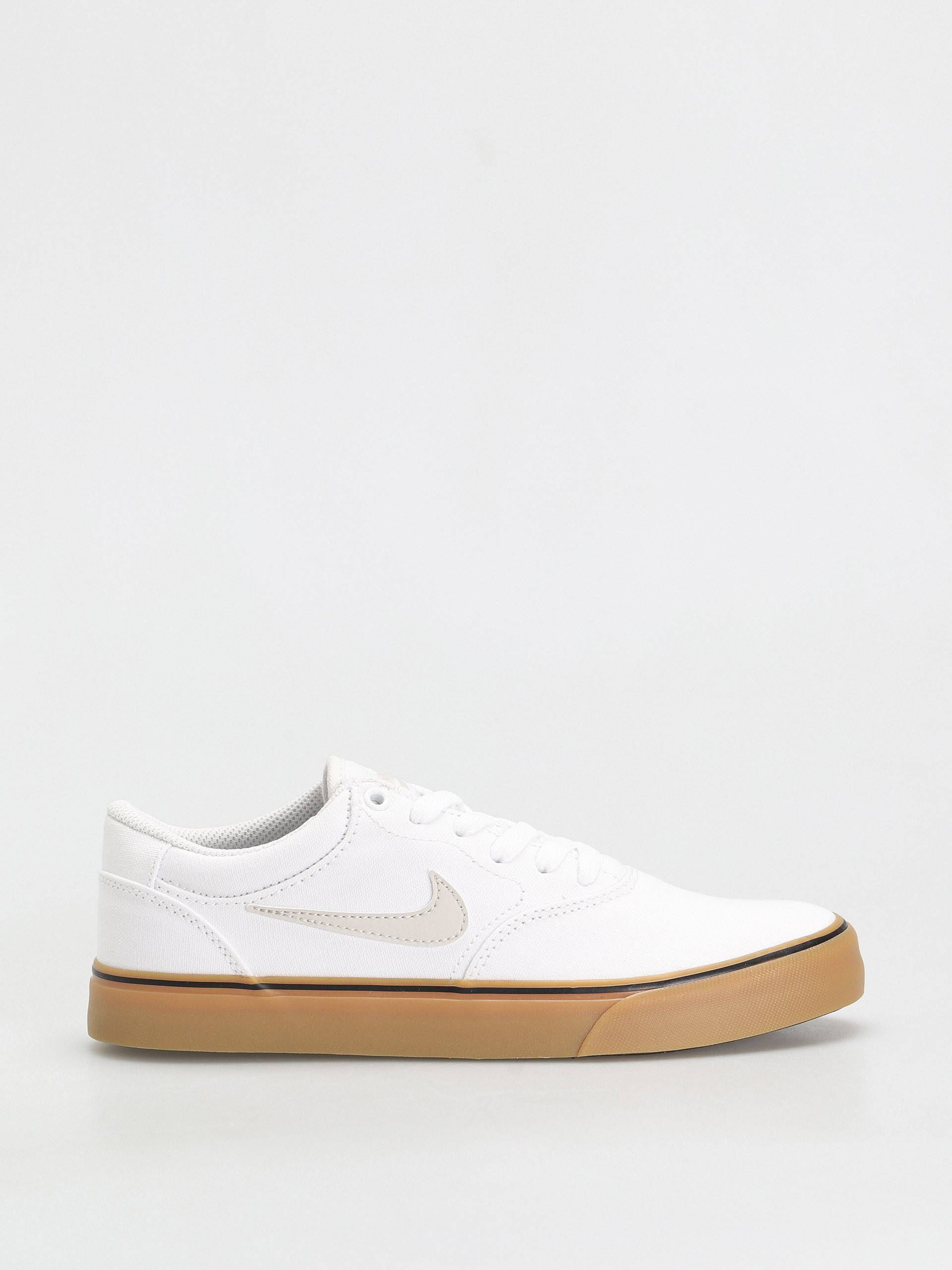 Nike SB Chron 2 Canvas Cipők (white/light bone white gum light brown)