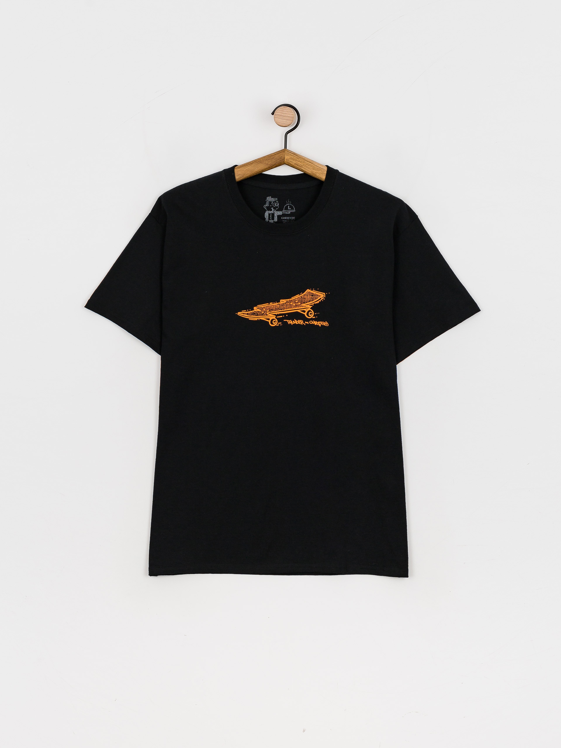 Thunder X Chrystie Lightening Bolt Board póló (black)